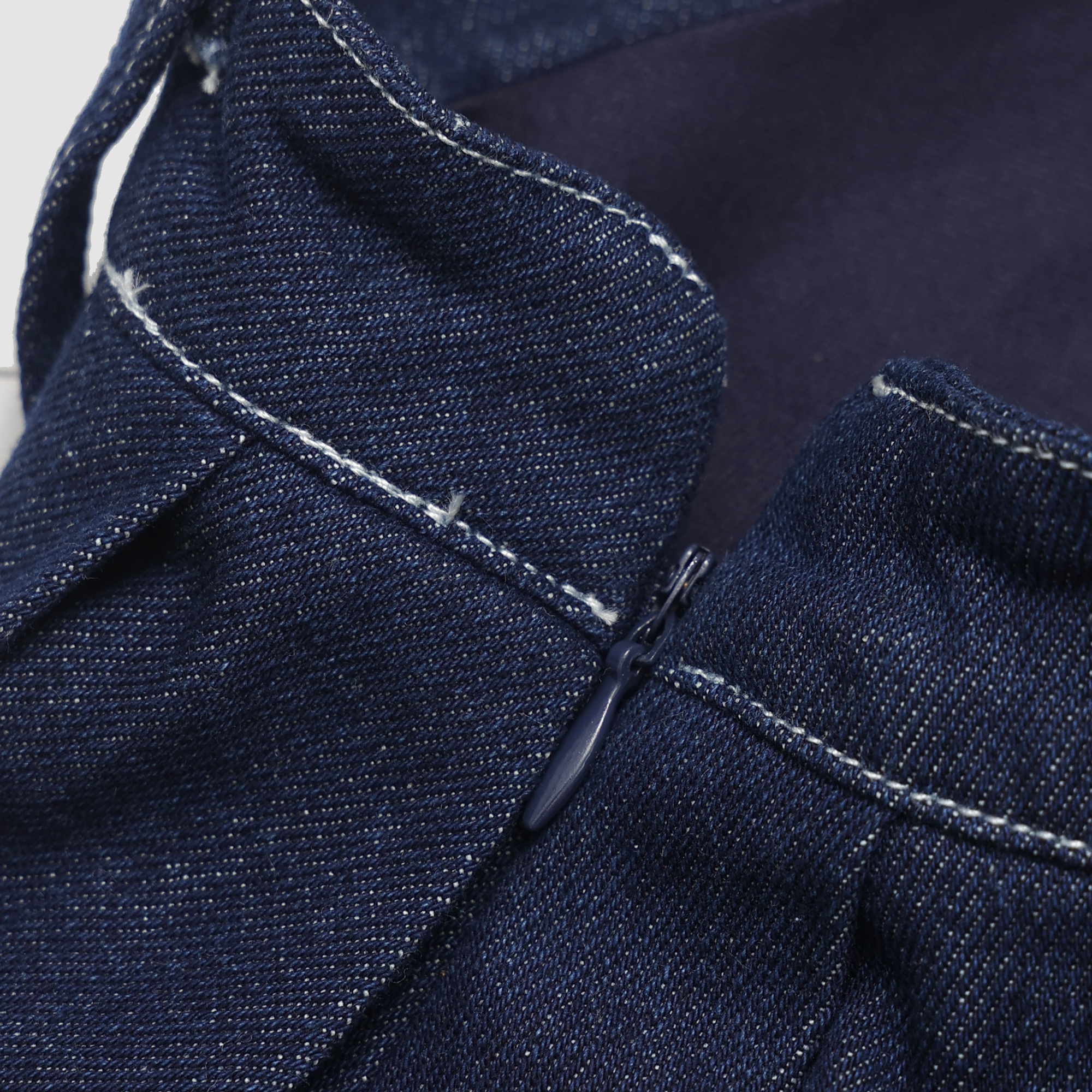 Jolie Pleated Denim Skort