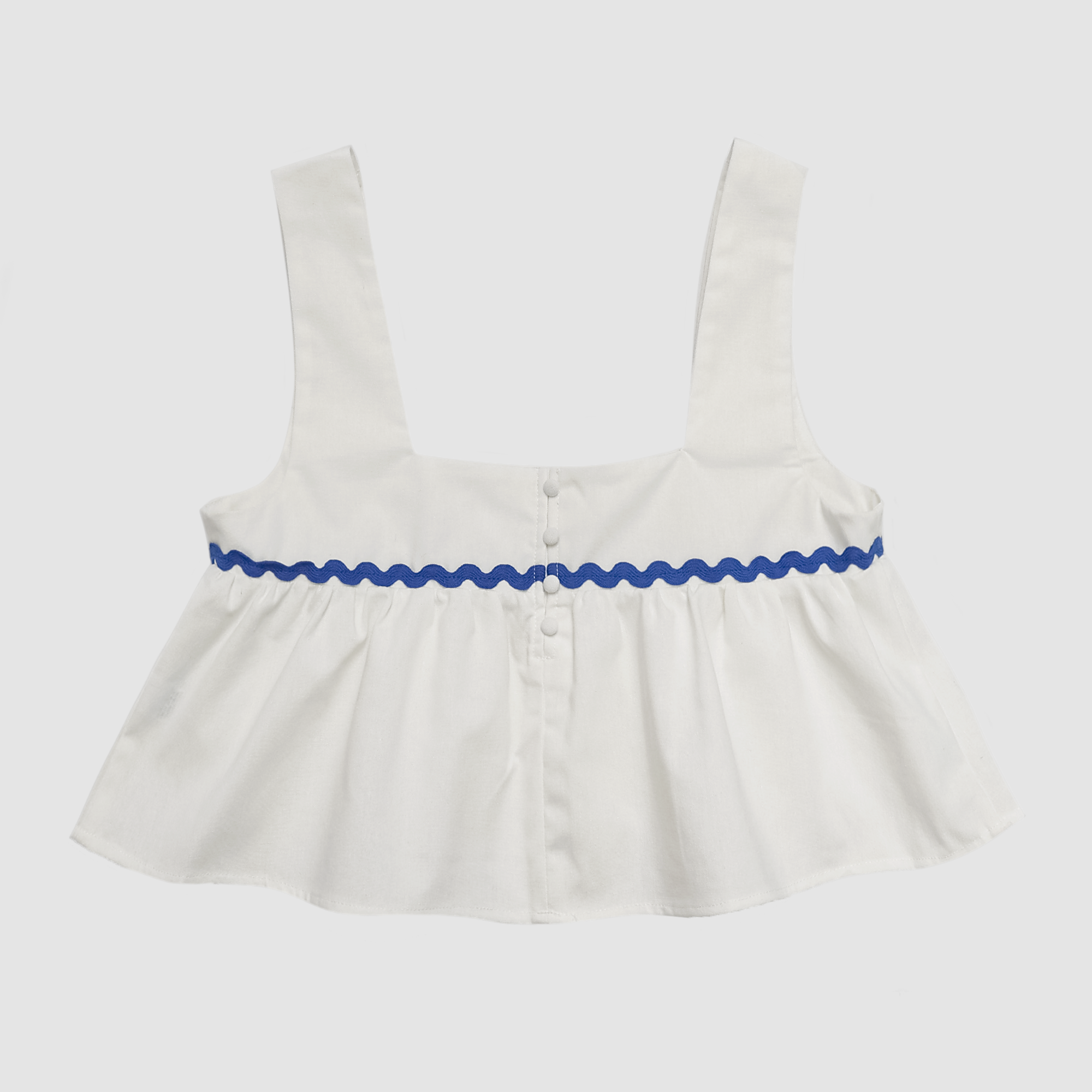 Jordyn Embroidered Babydoll Tank