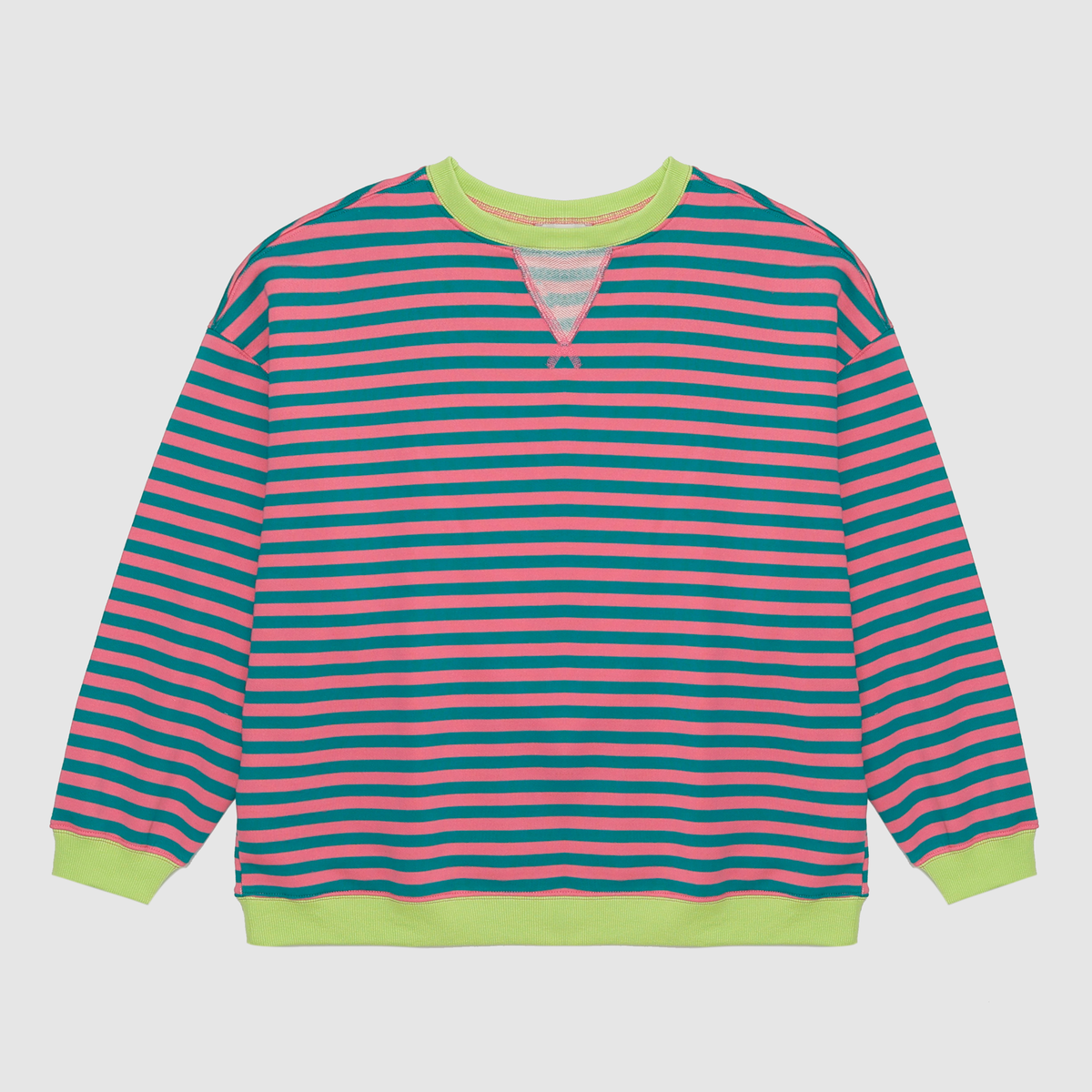Kenzie Oversized Striped Long Sleeve Top – Sixteen
