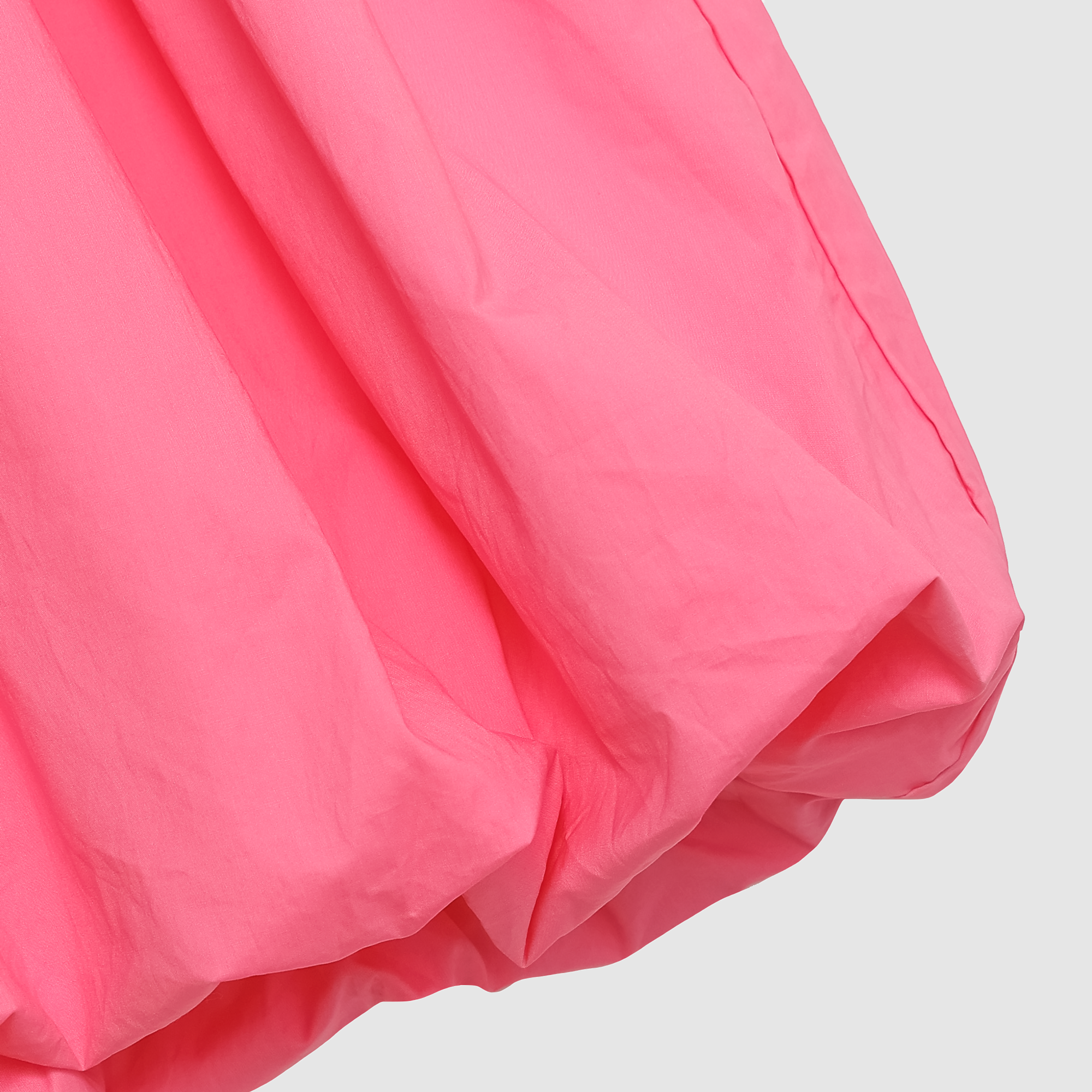 Kinsey Bow Bubble Dress in Hot Pink