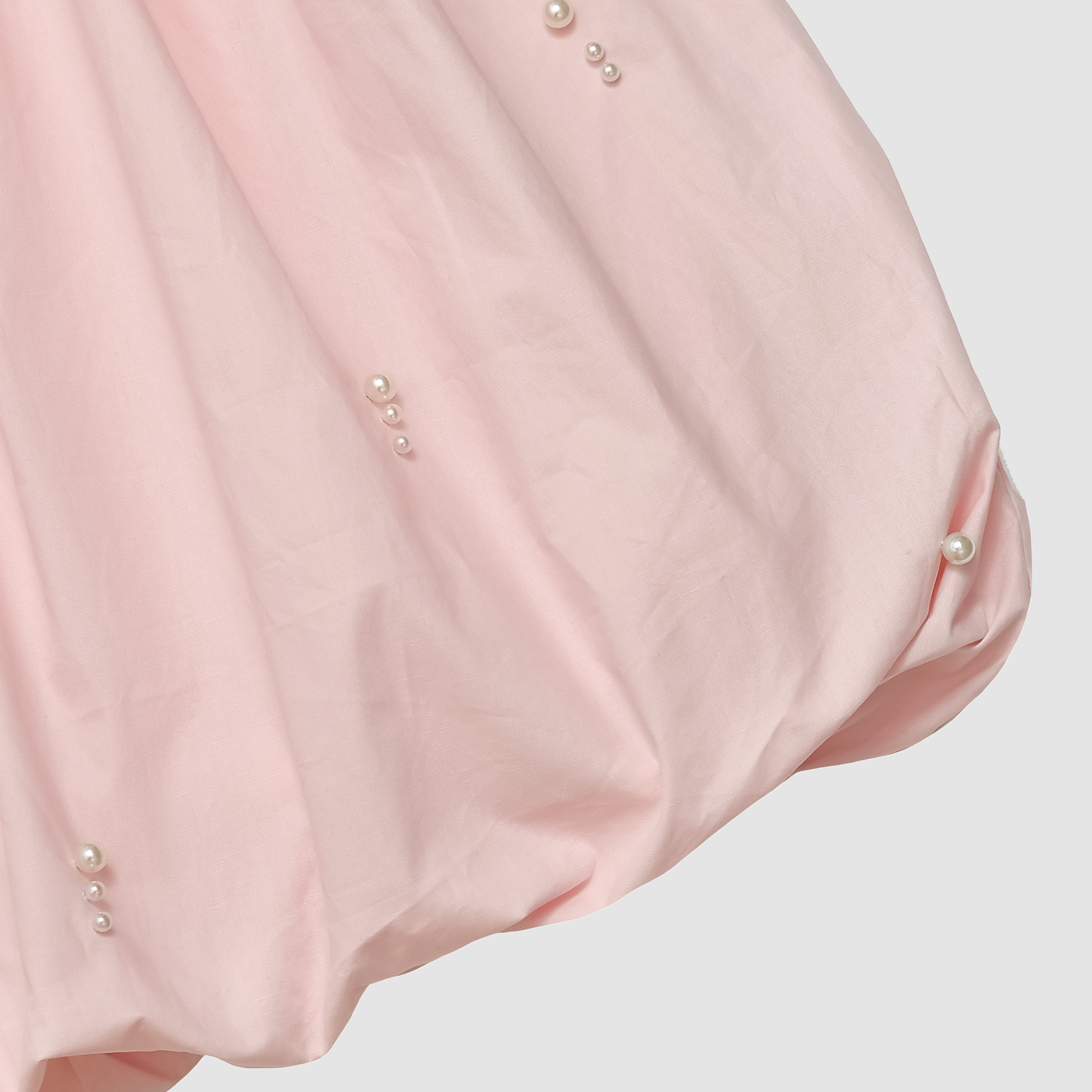 Kinsey Bow Bubble Dress in Pink