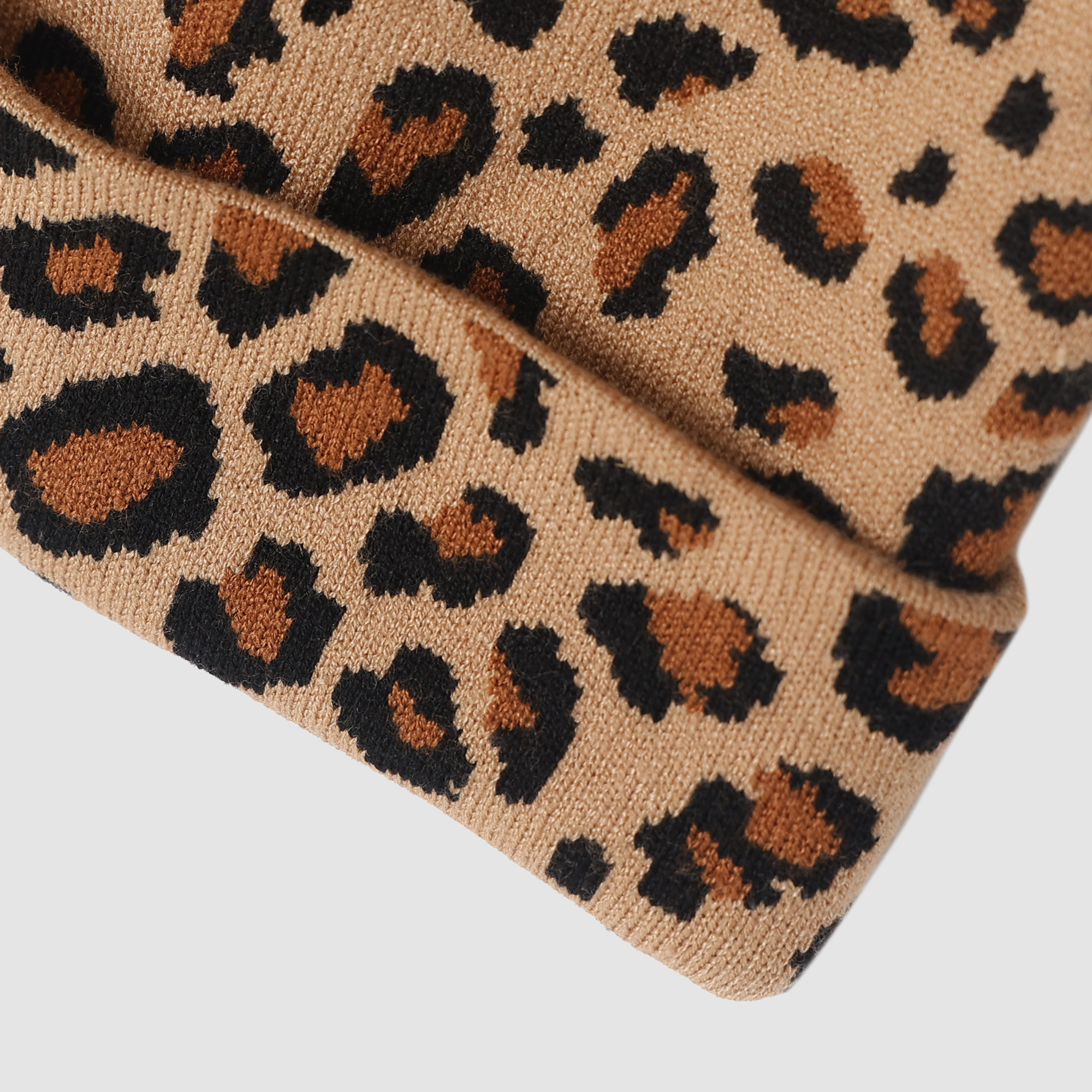 Leopard Print Beanie