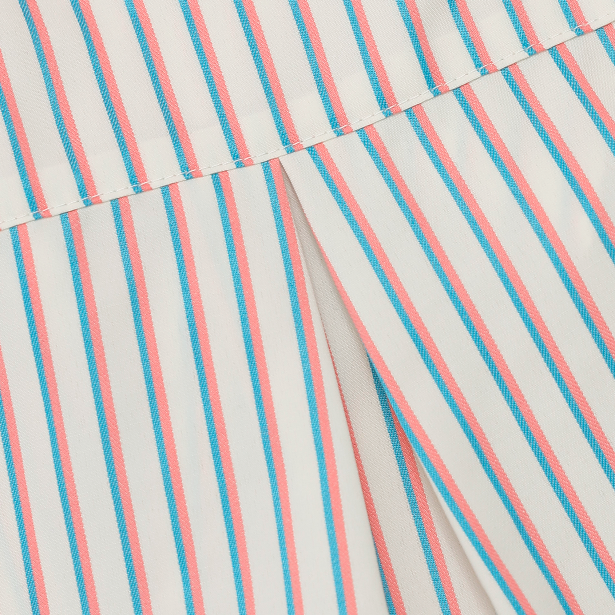 Lilia Satin Bow Stripe Pajama Set