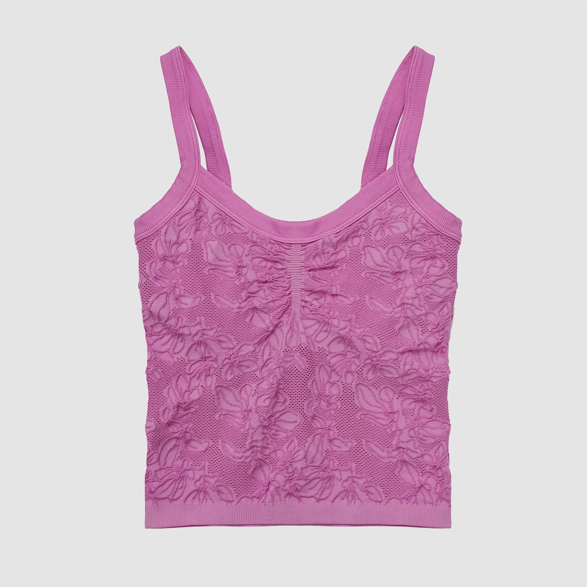 Lydia Floral Lace Tank in Crocus