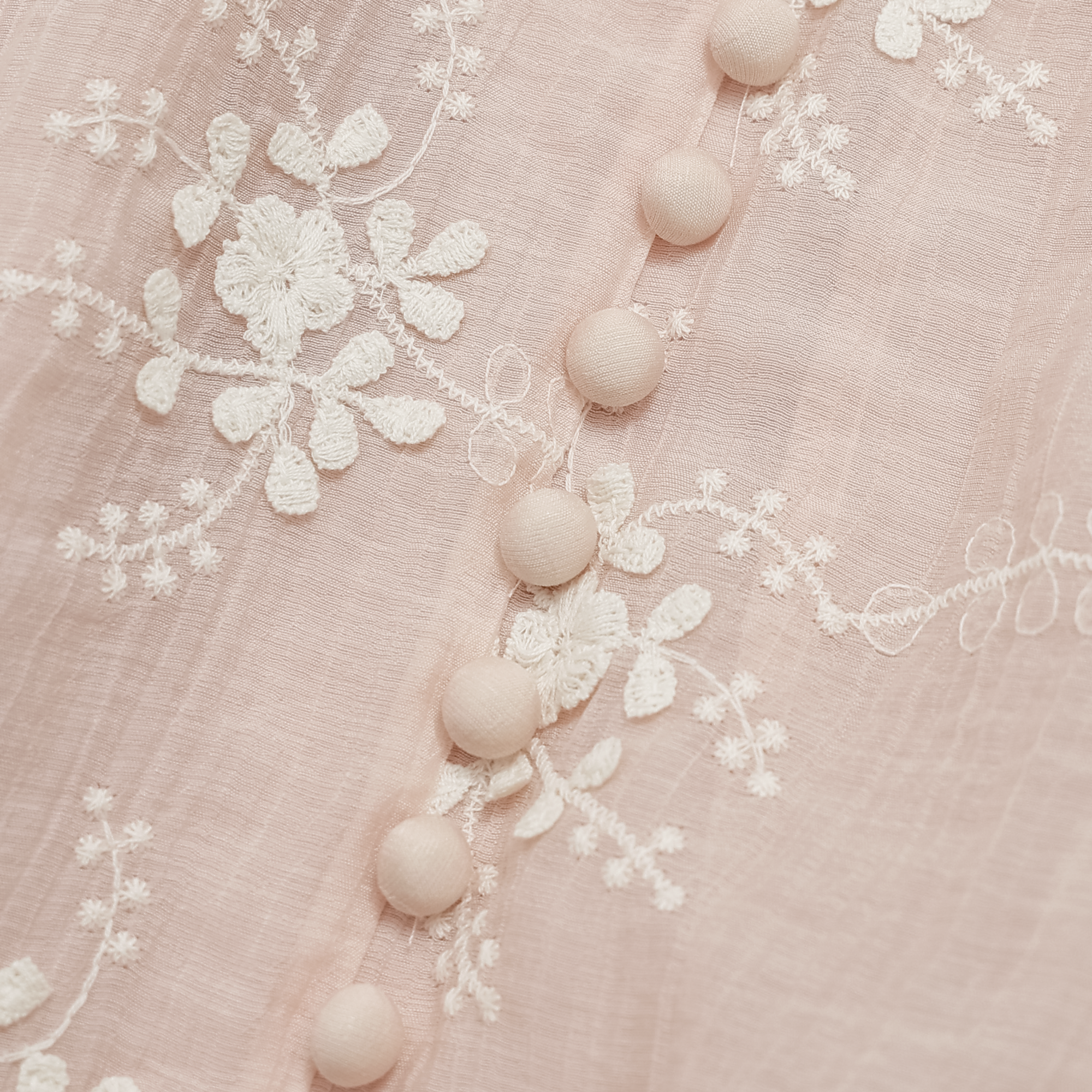 Lyla Embroidered Dress in Pink