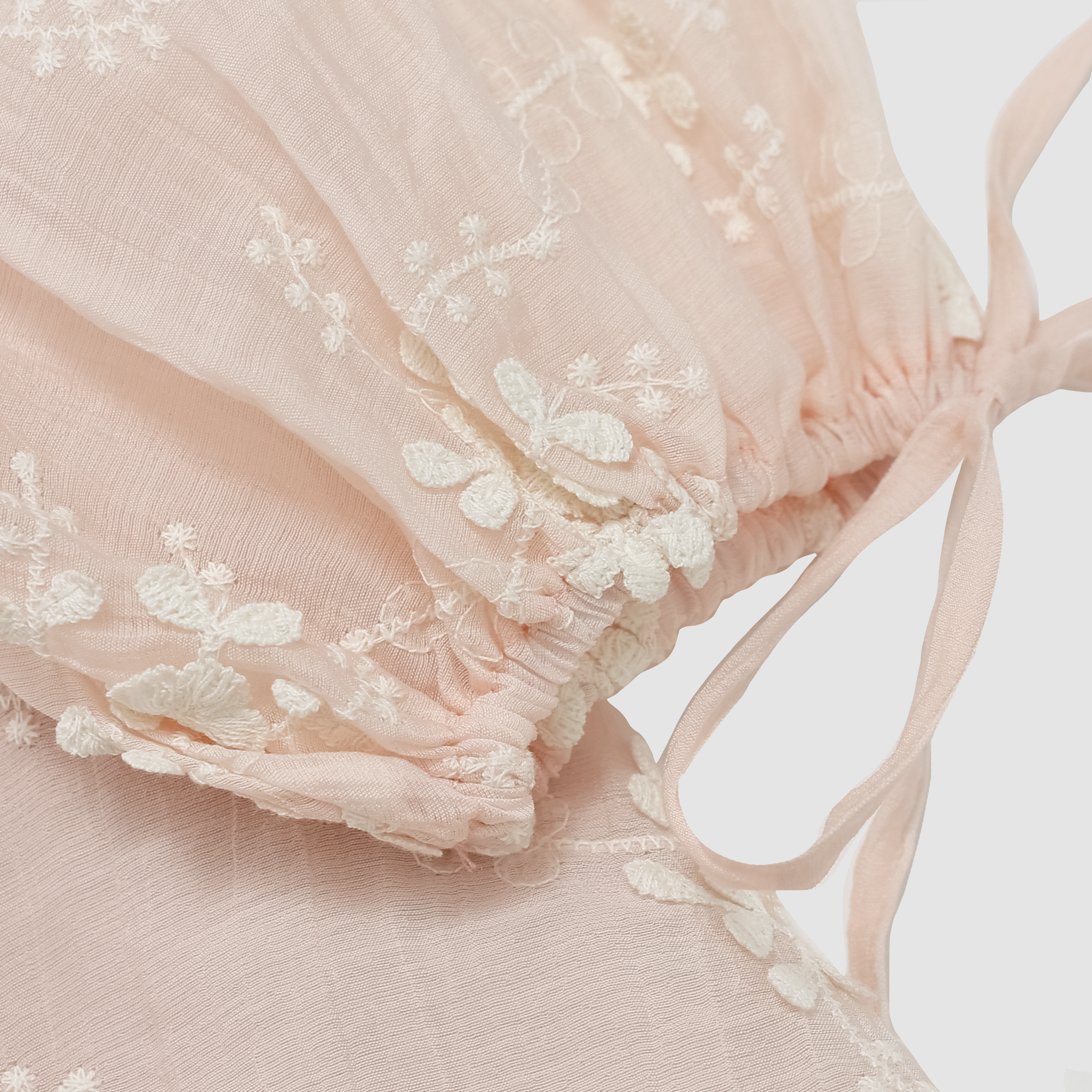 Lyla Embroidered Dress in Pink