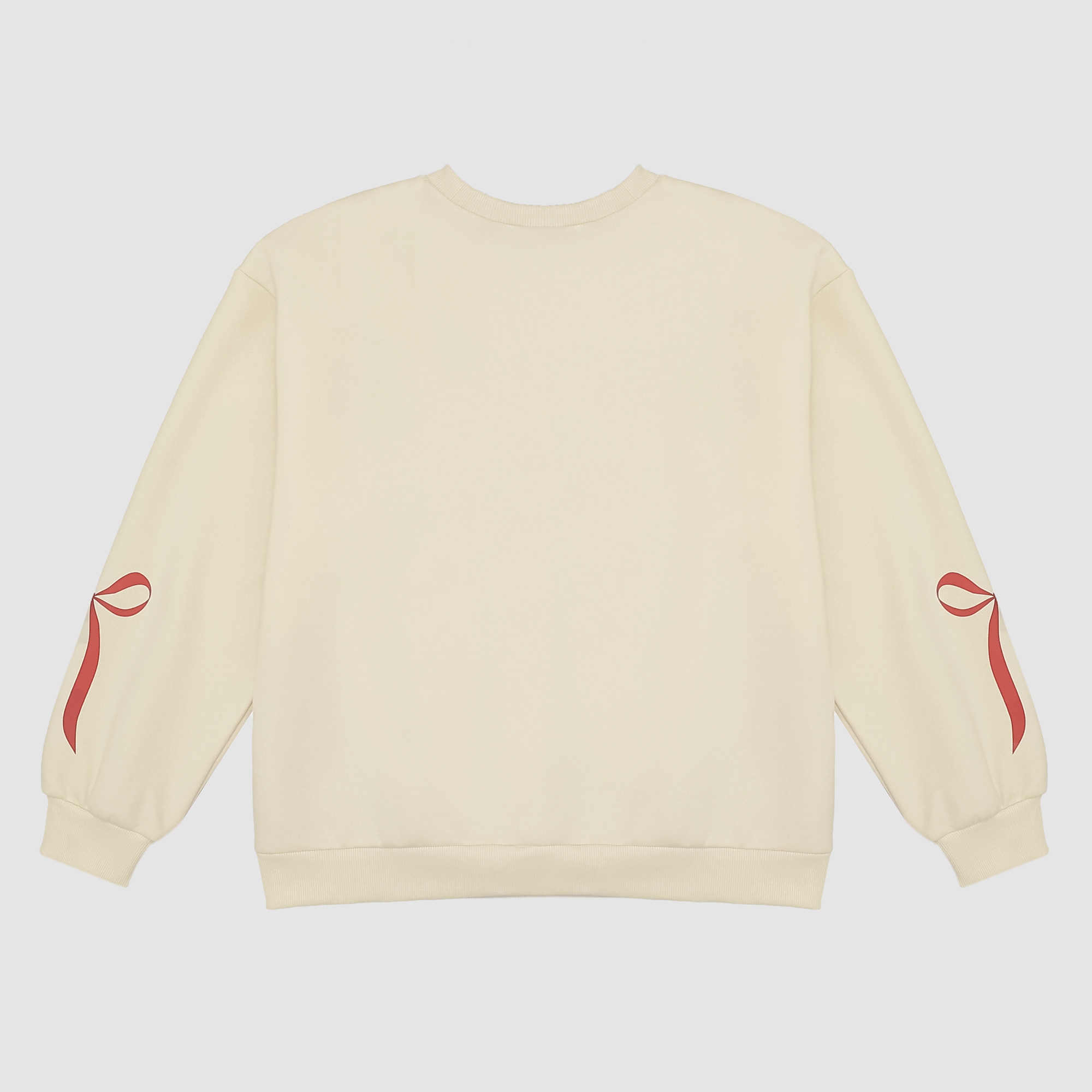 Macie Ribbon Bow Crewneck Sweatshirt