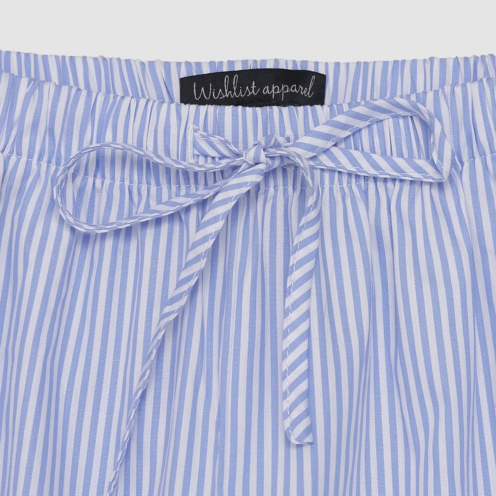 Maddie Striped Pants in Blue