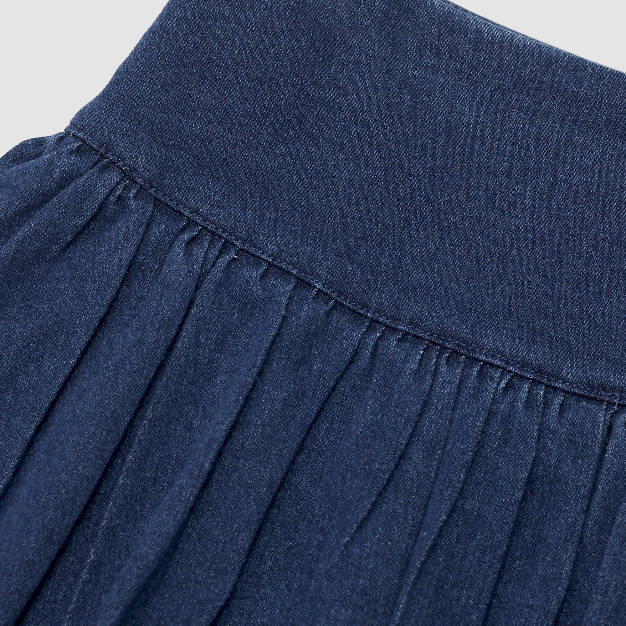 Maya Denim Bubble Mini Skirt