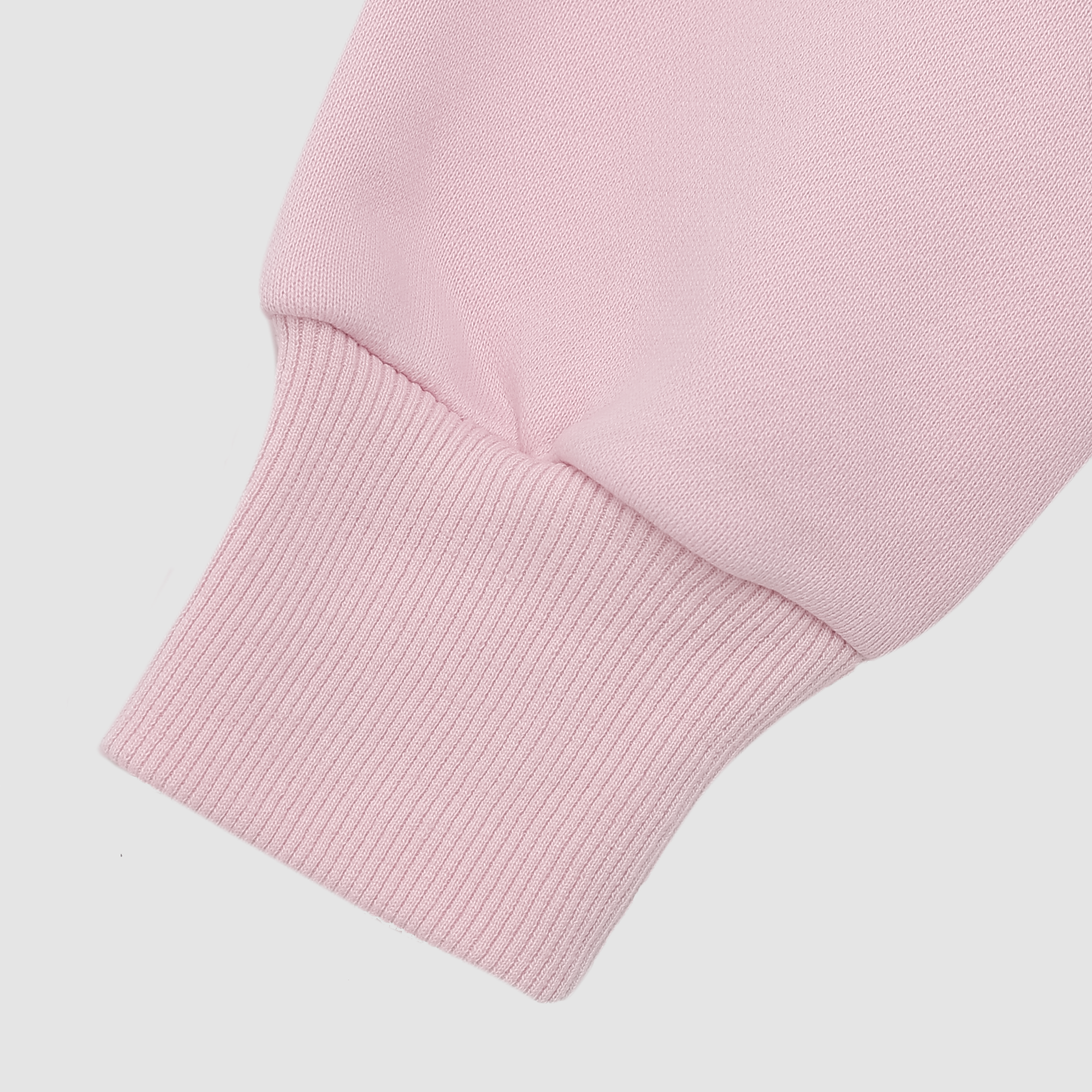 Mockneck Sunkissed Varsity Embroidered Sweatshirt in Bubblegum