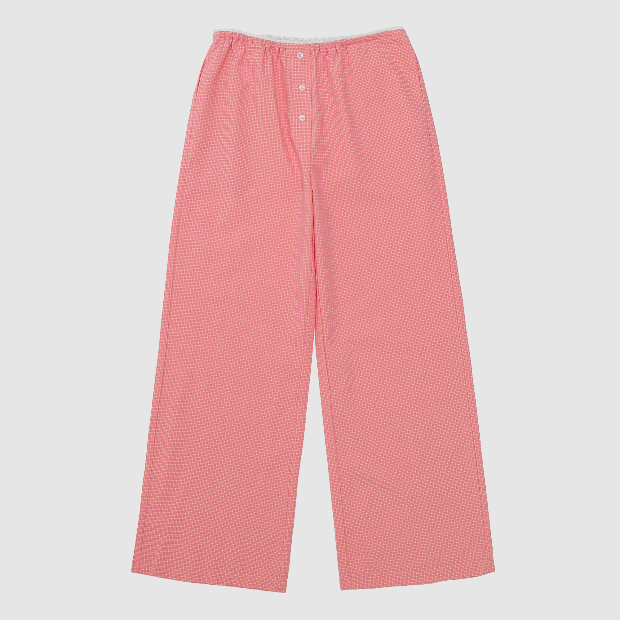 Penelope Gingham Lace Pants