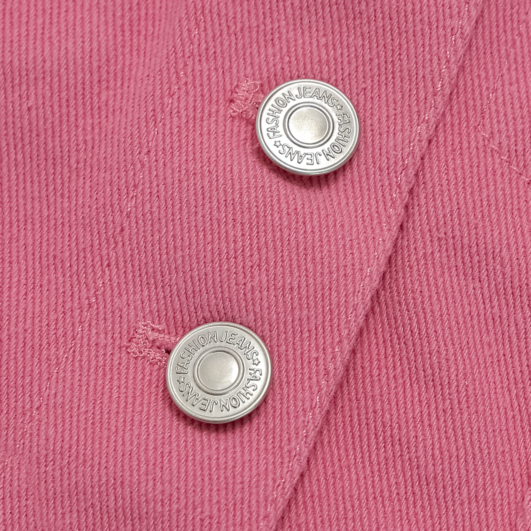 Petra Denim Tube Top in Pink