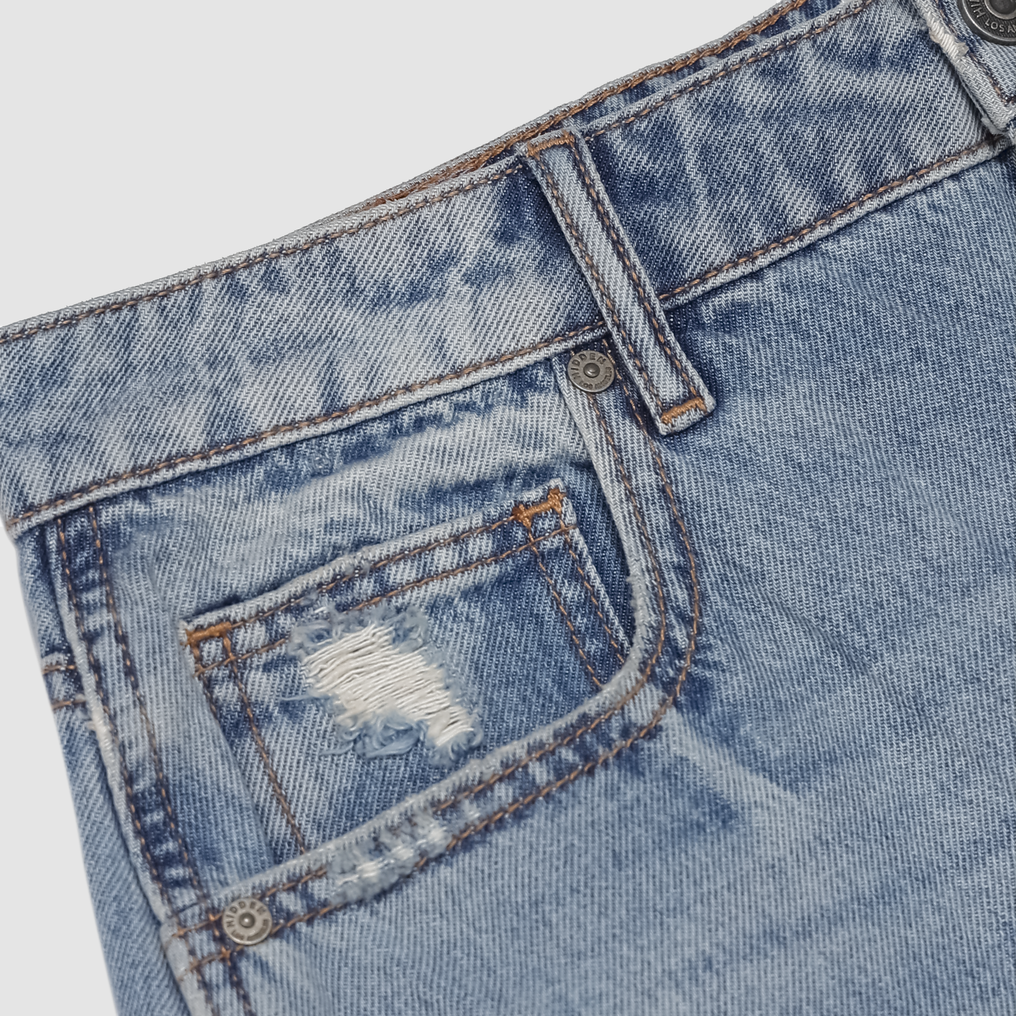 Sammie Barrel Jeans in Medium Light