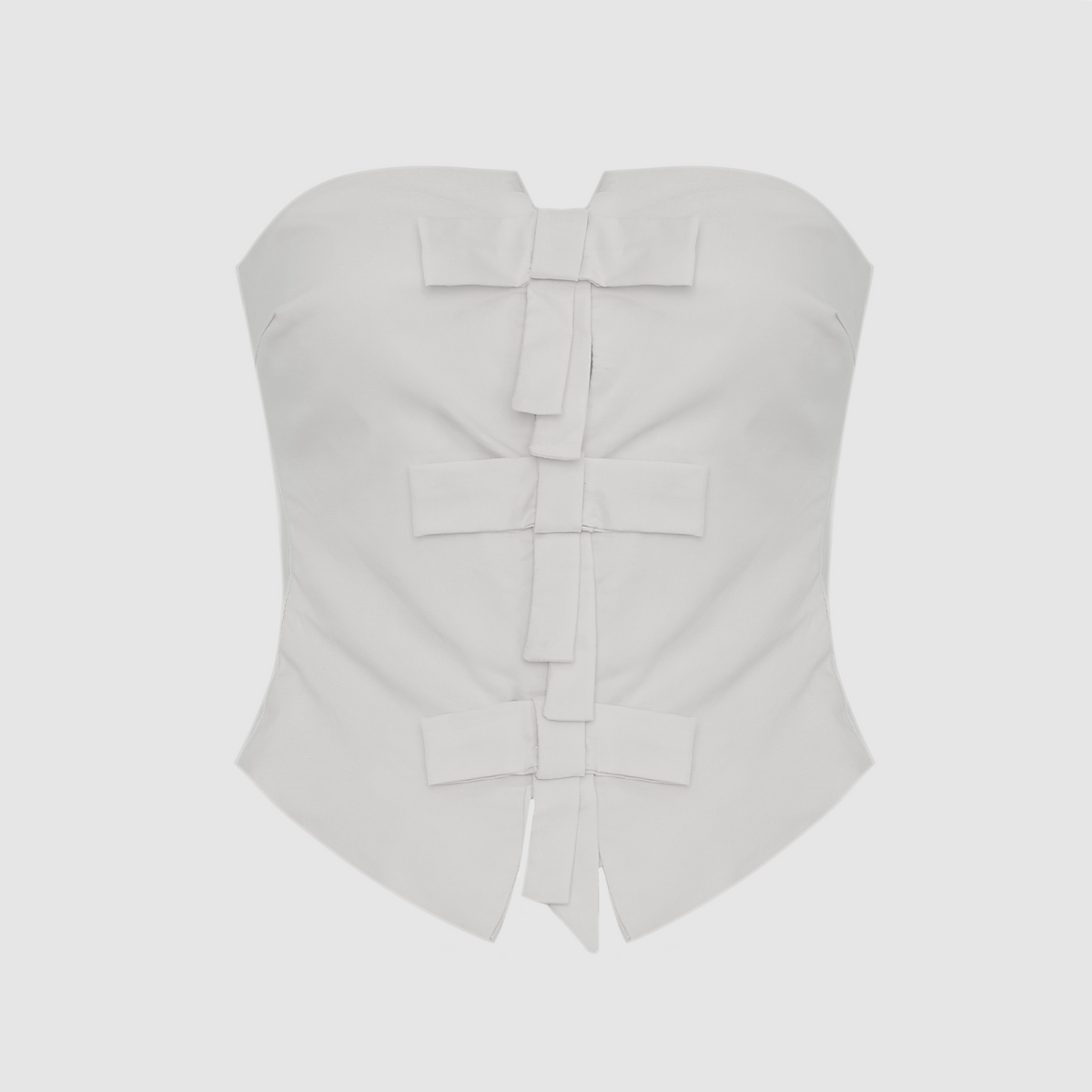 Savannah Bow Tube Top in White – Sixteen