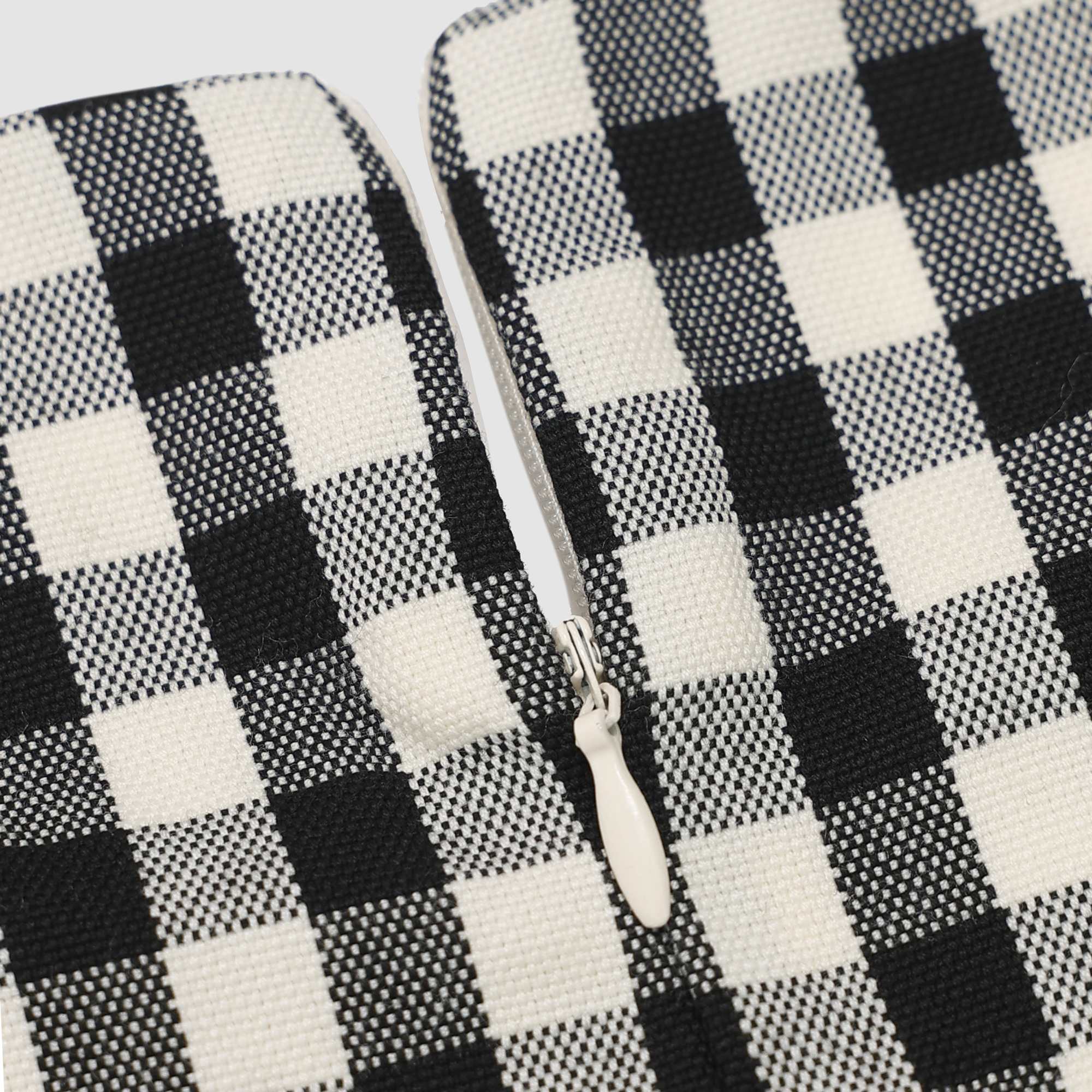 Taylee Gingham Tank in Black