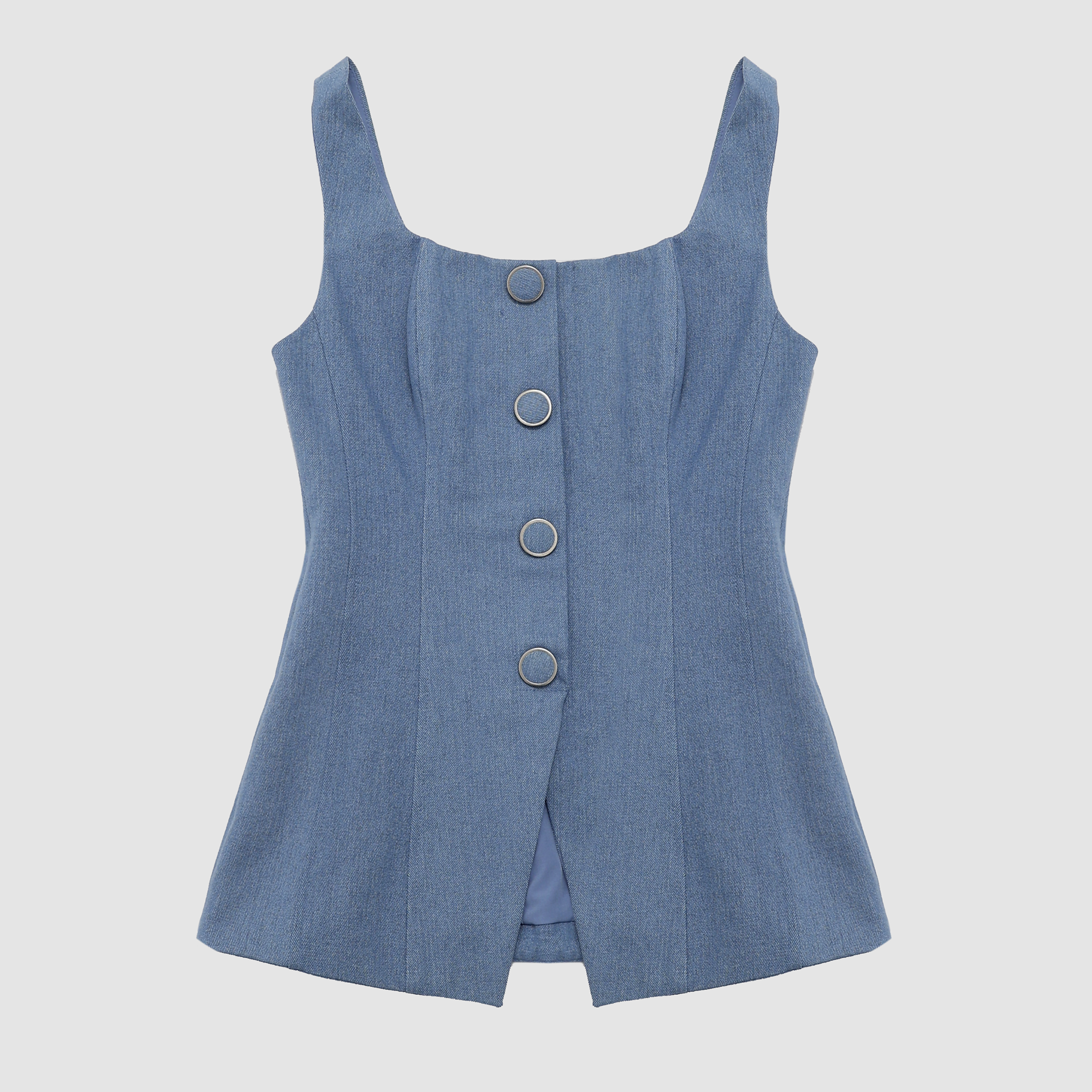 Taytum Squareneck Longline Top