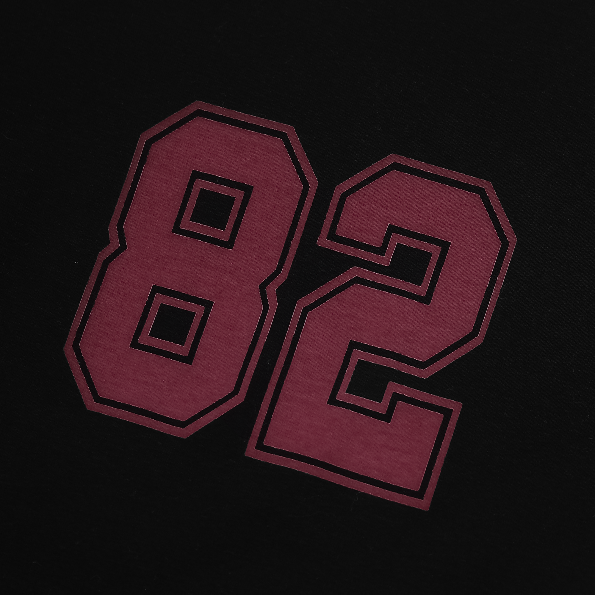 Toni Sporty Graphic Baby Tee in Black