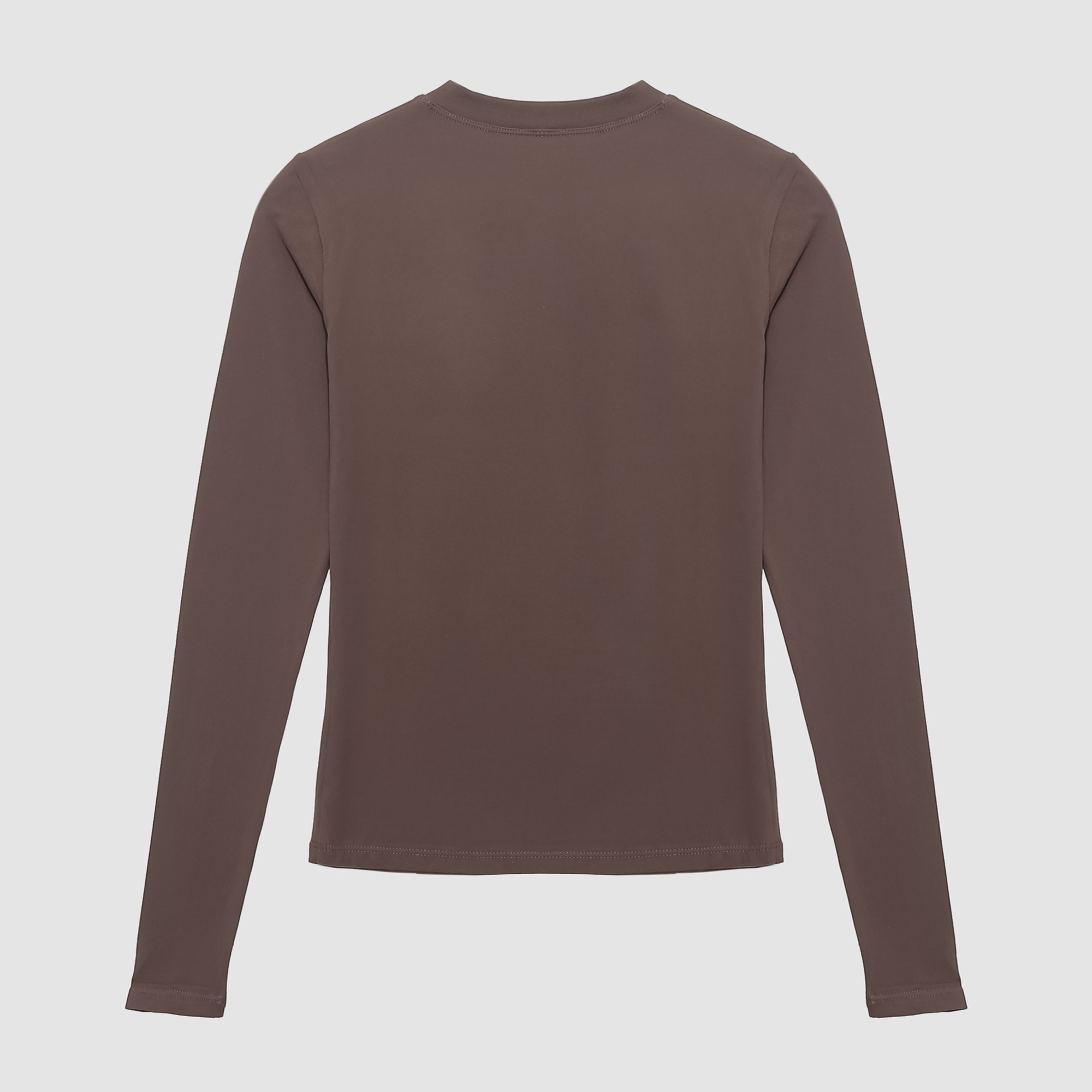 Tori Long Sleeve Tee in Brown