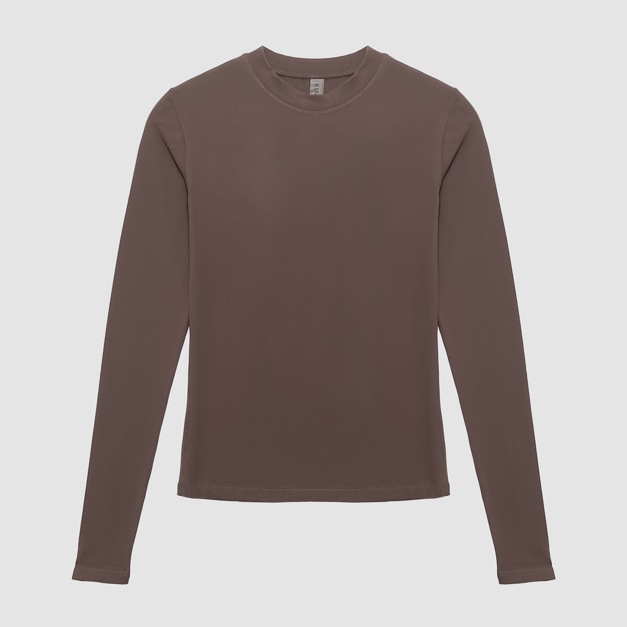 Tori Long Sleeve Tee in Brown