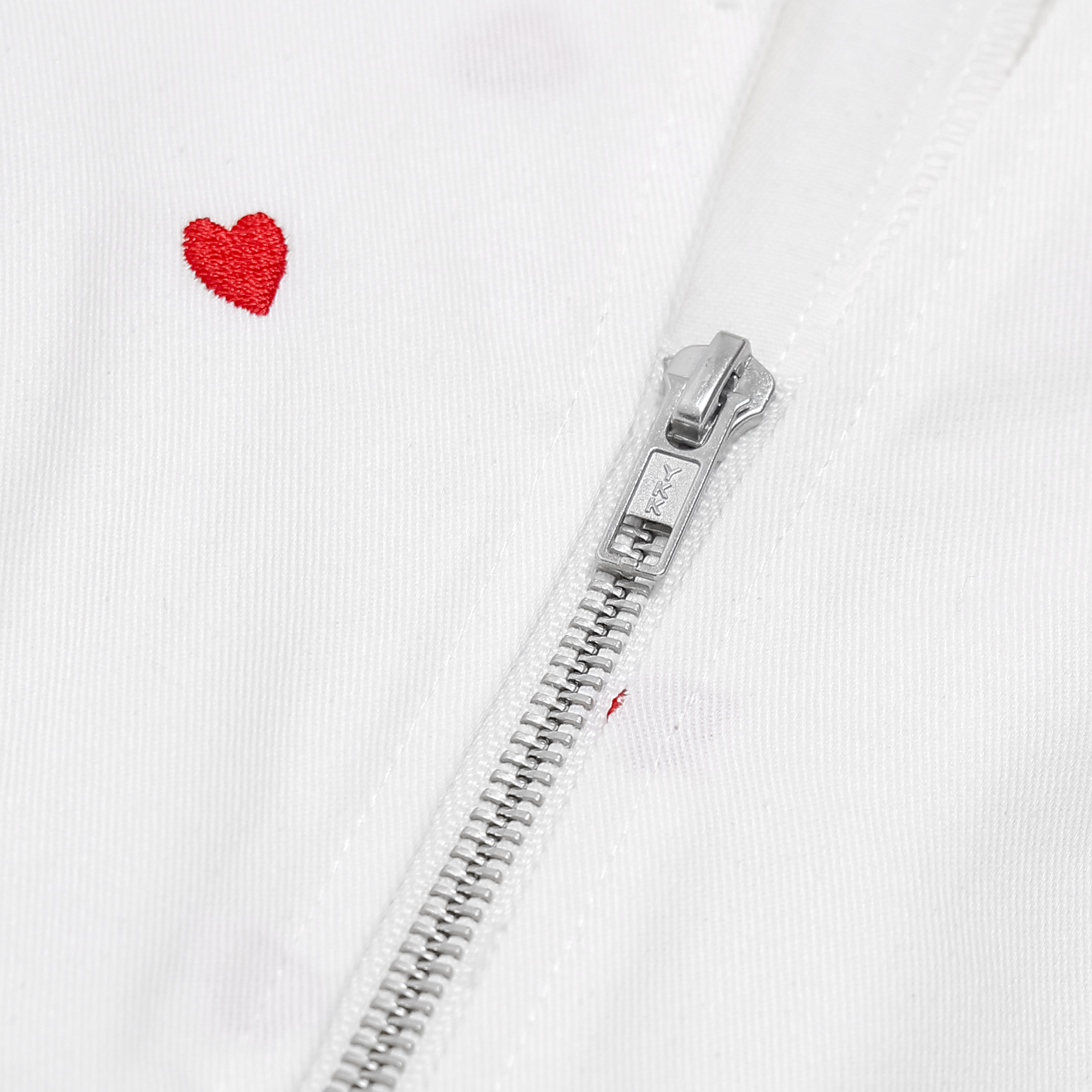 Vera Hearts Embroidered Romper