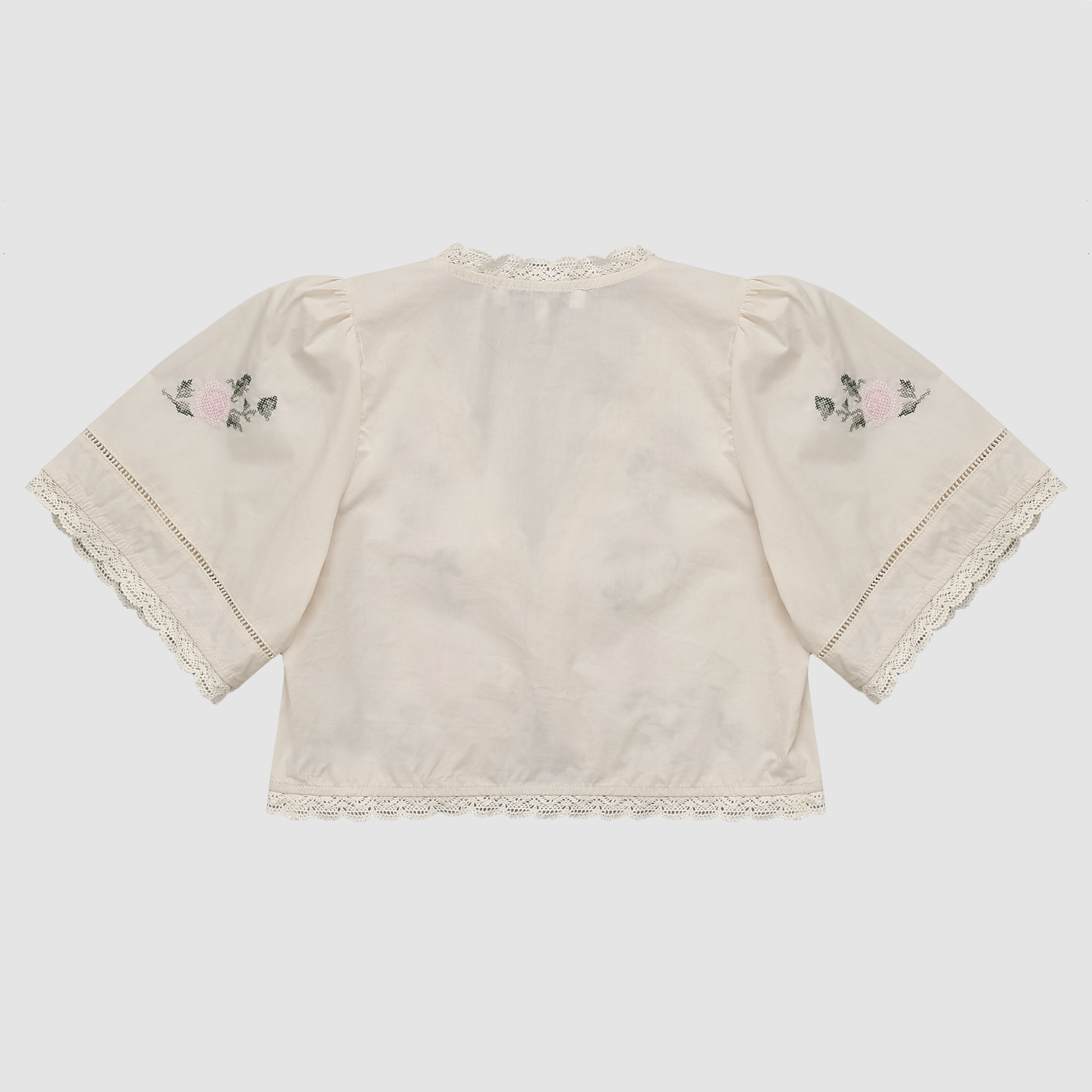 Willow Floral Tie Front Top