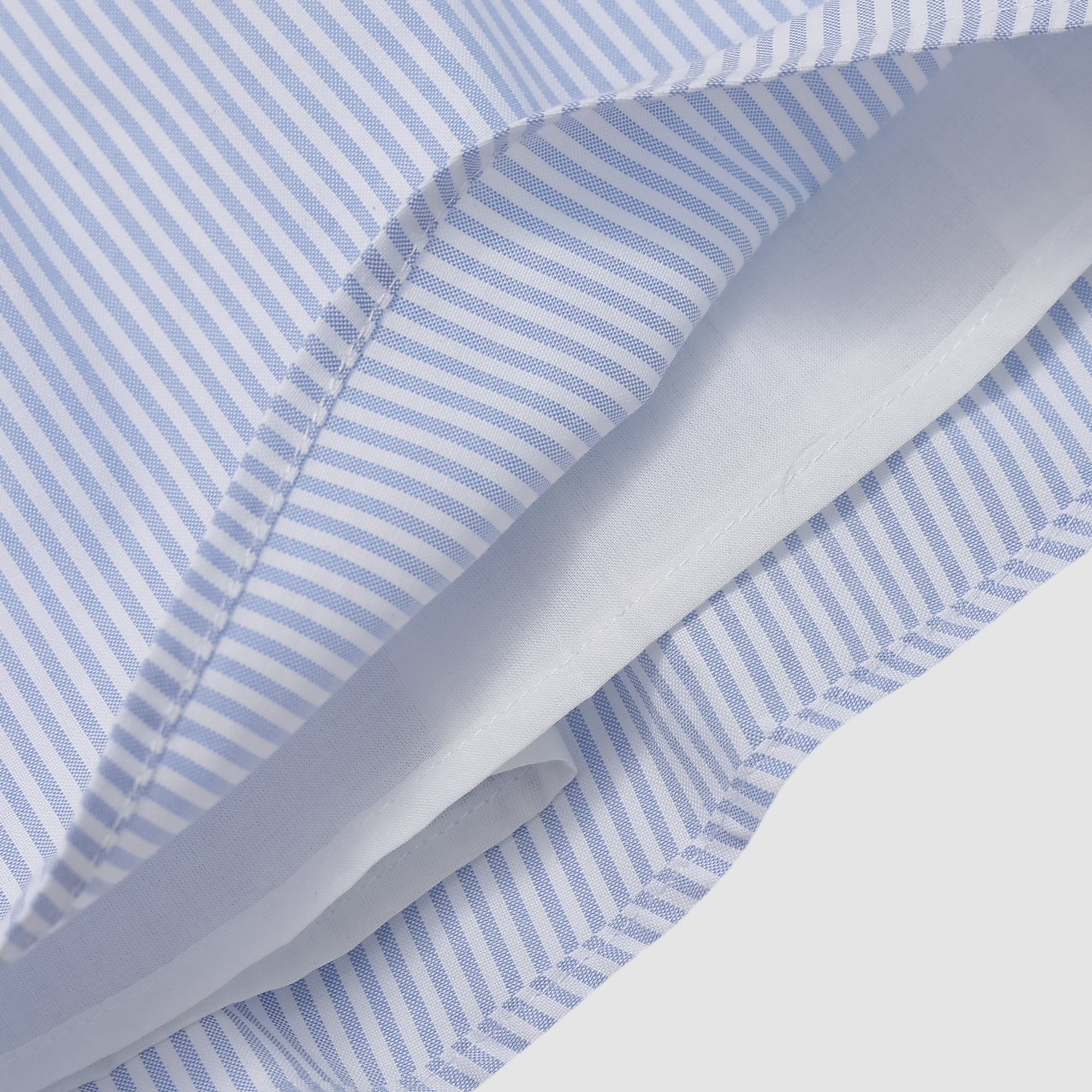 Maisie Ruffle Pinstripe Skirt