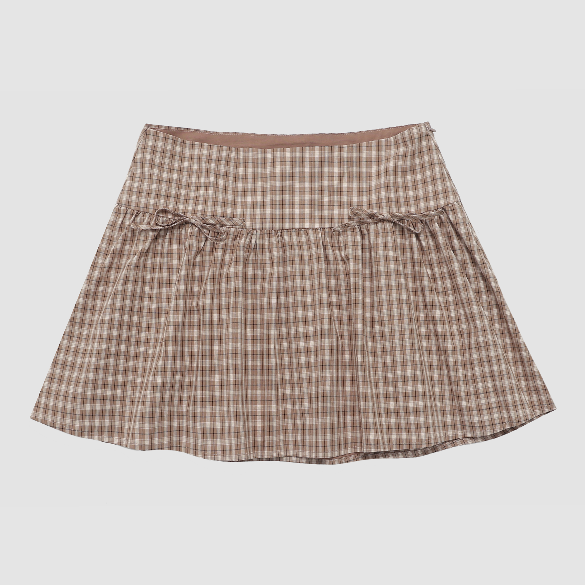 Nora Checkered Mini Skirt