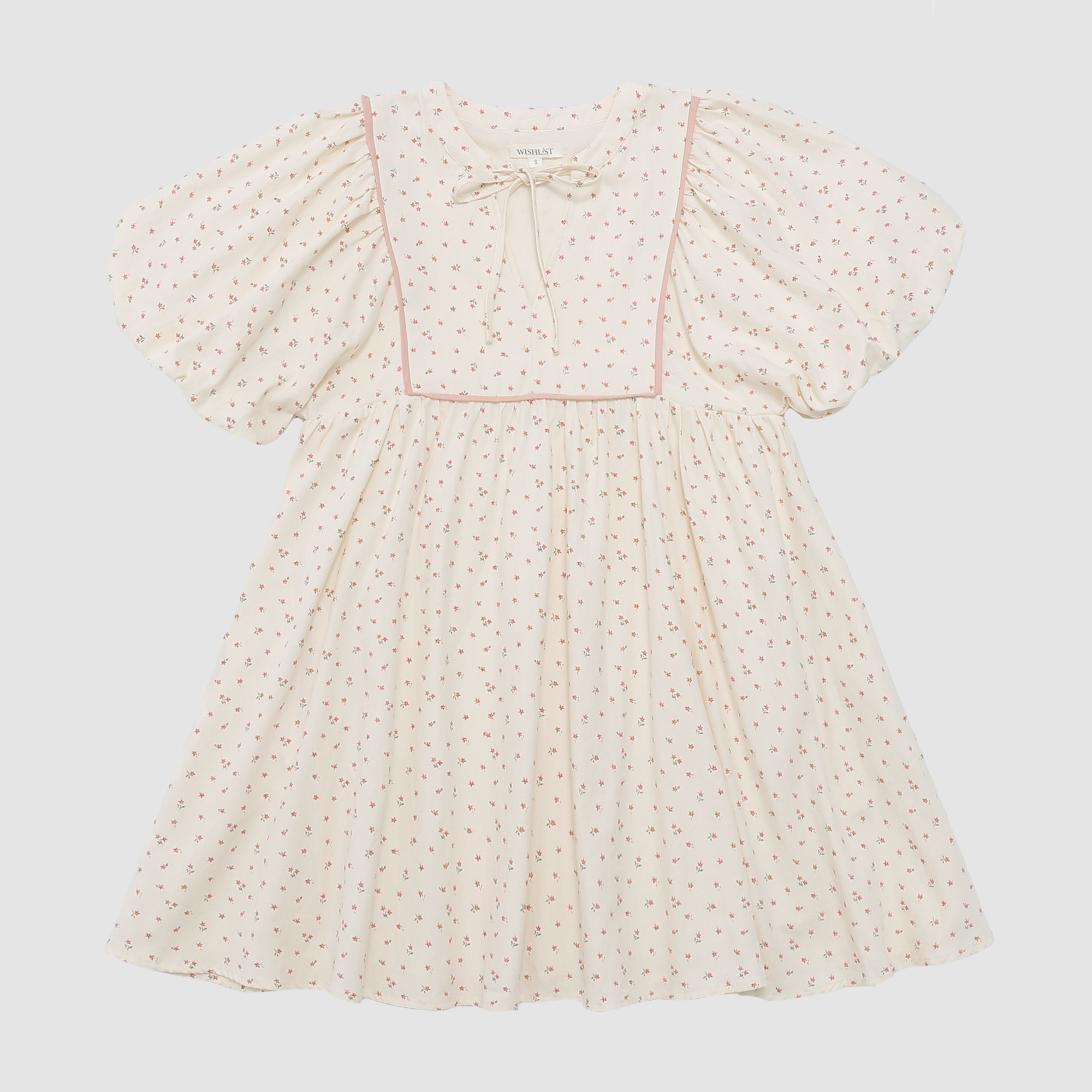 Reign Floral Puff Sleeve Dress