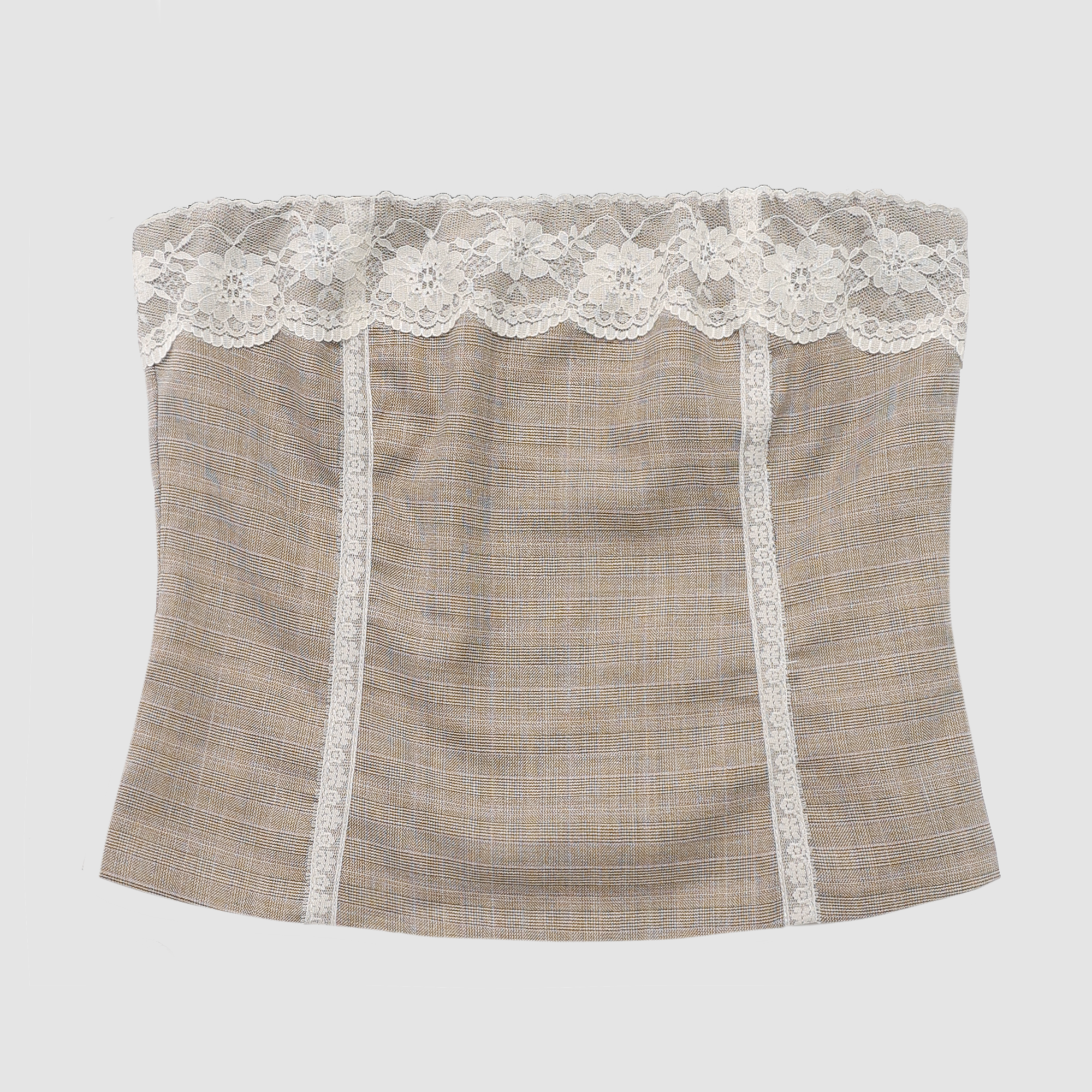 Susan Lace Trim Corset Top