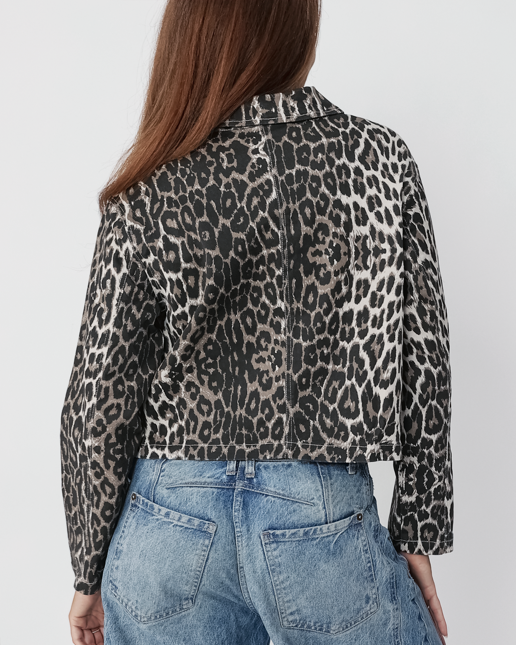 Gwyneth Ombré Leopard Jacket