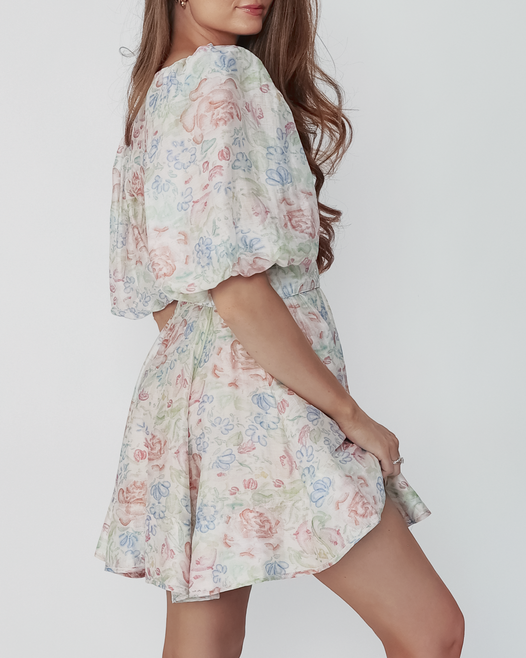 Delilah Floral Belt Dress