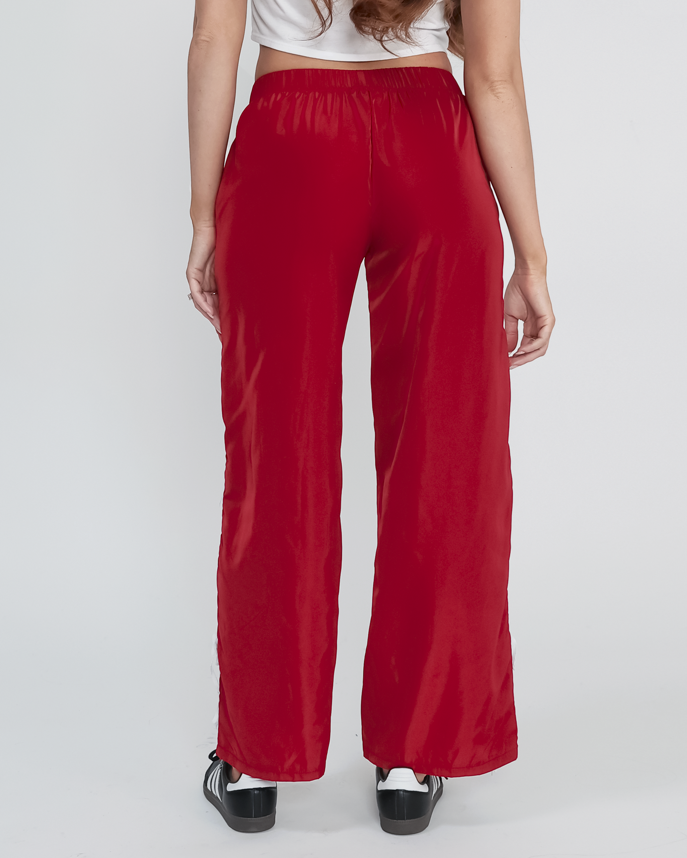 Lara Side Striped Ribbon Track Pants