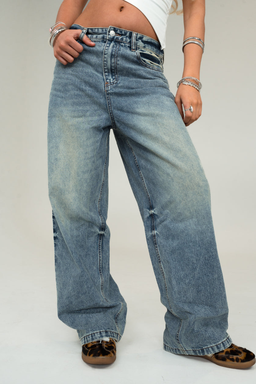 Quinn Wide Leg Jeans