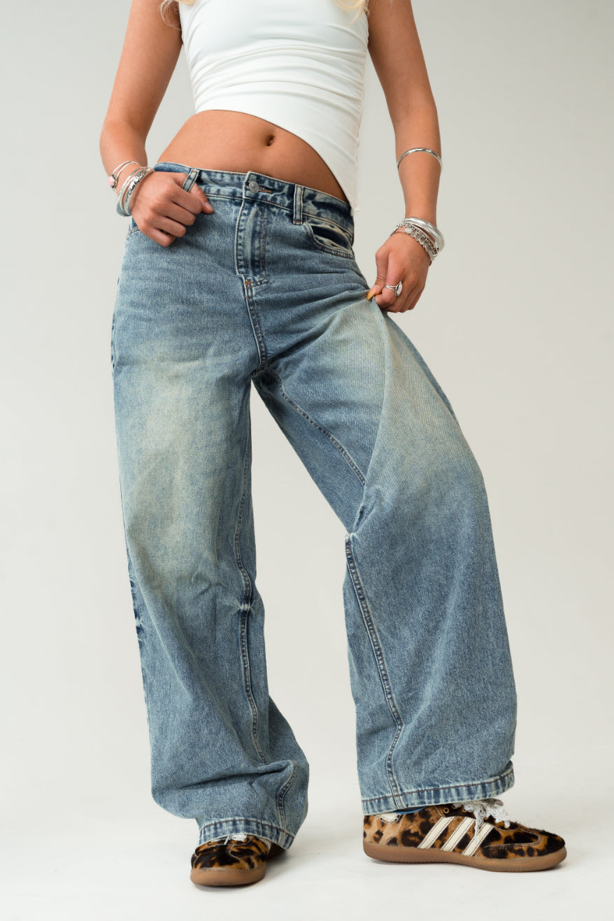 Quinn Wide Leg Jeans