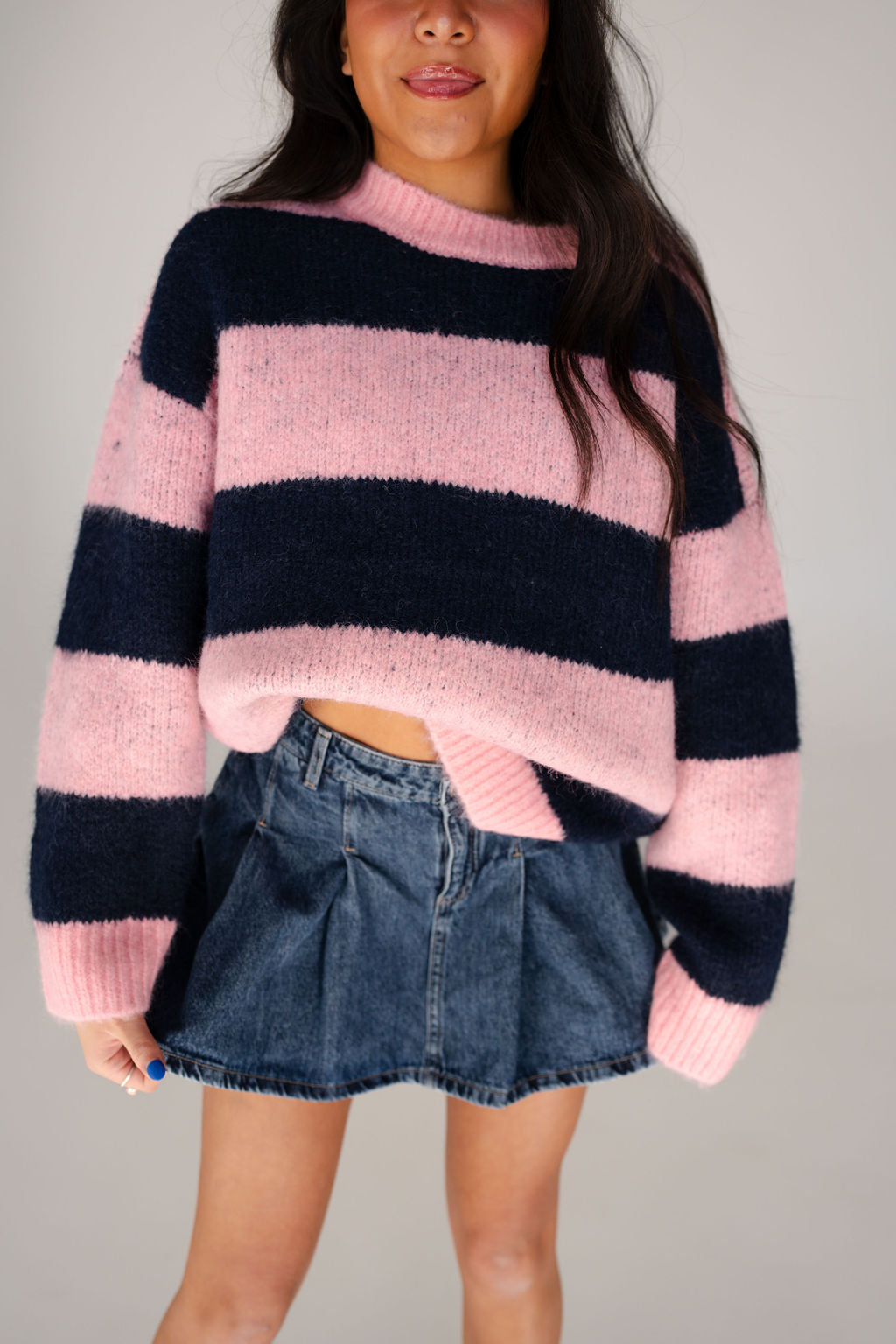 Brielle Stripe Sweater – Sixteen