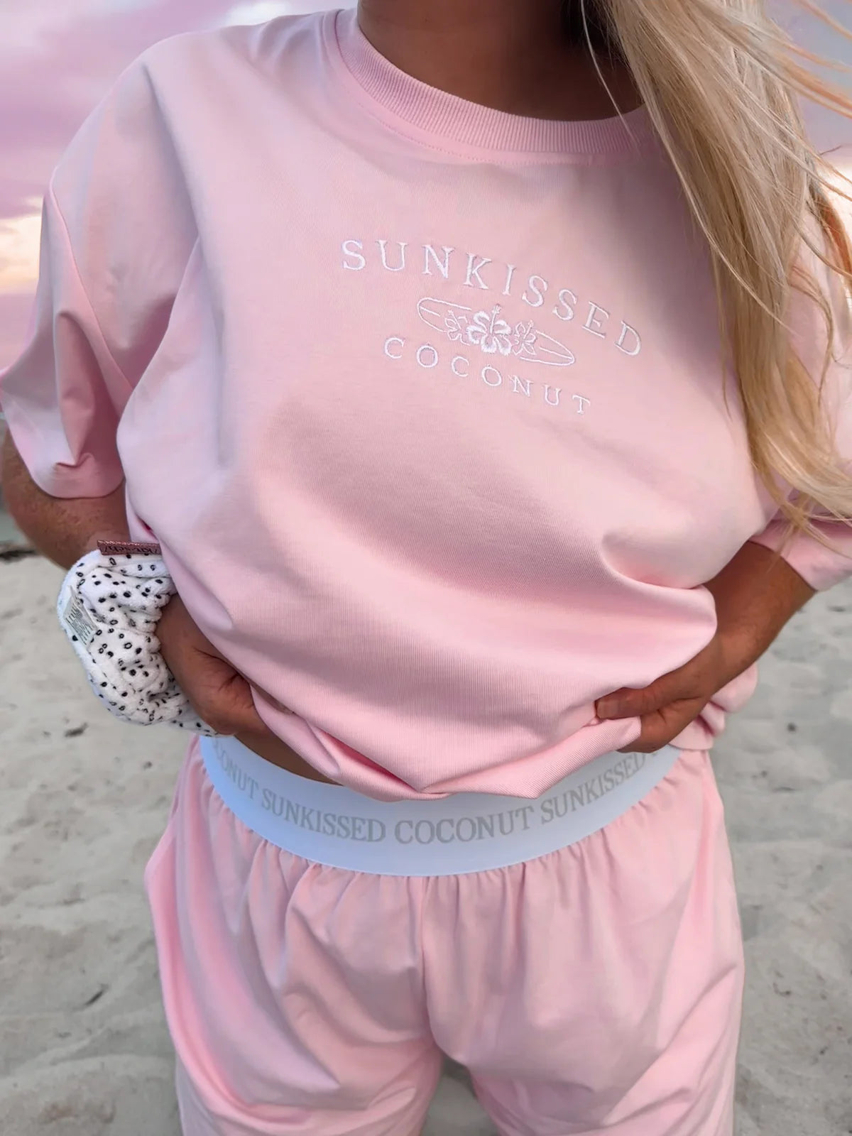 Basic Watercolor Embroidered Tee