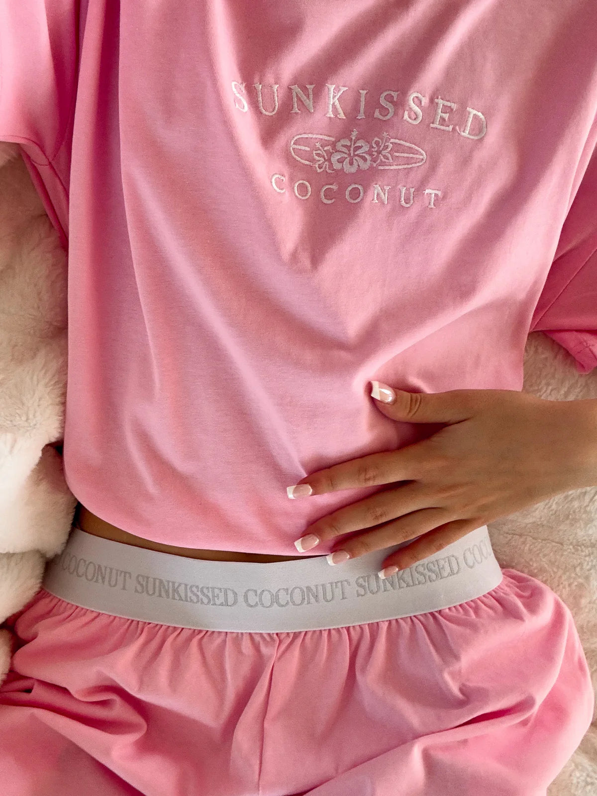 Basic Watercolor Embroidered Tee