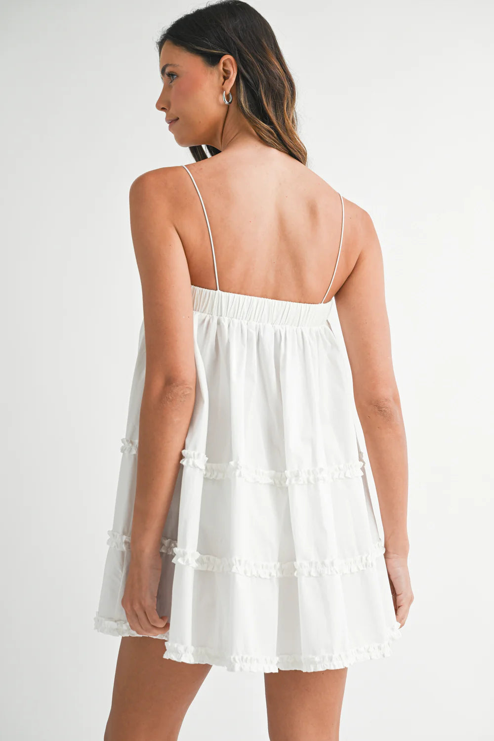 Sylvie Ruffle Babydoll Dress