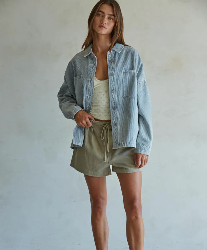 Jacqueline Denim Shacket
