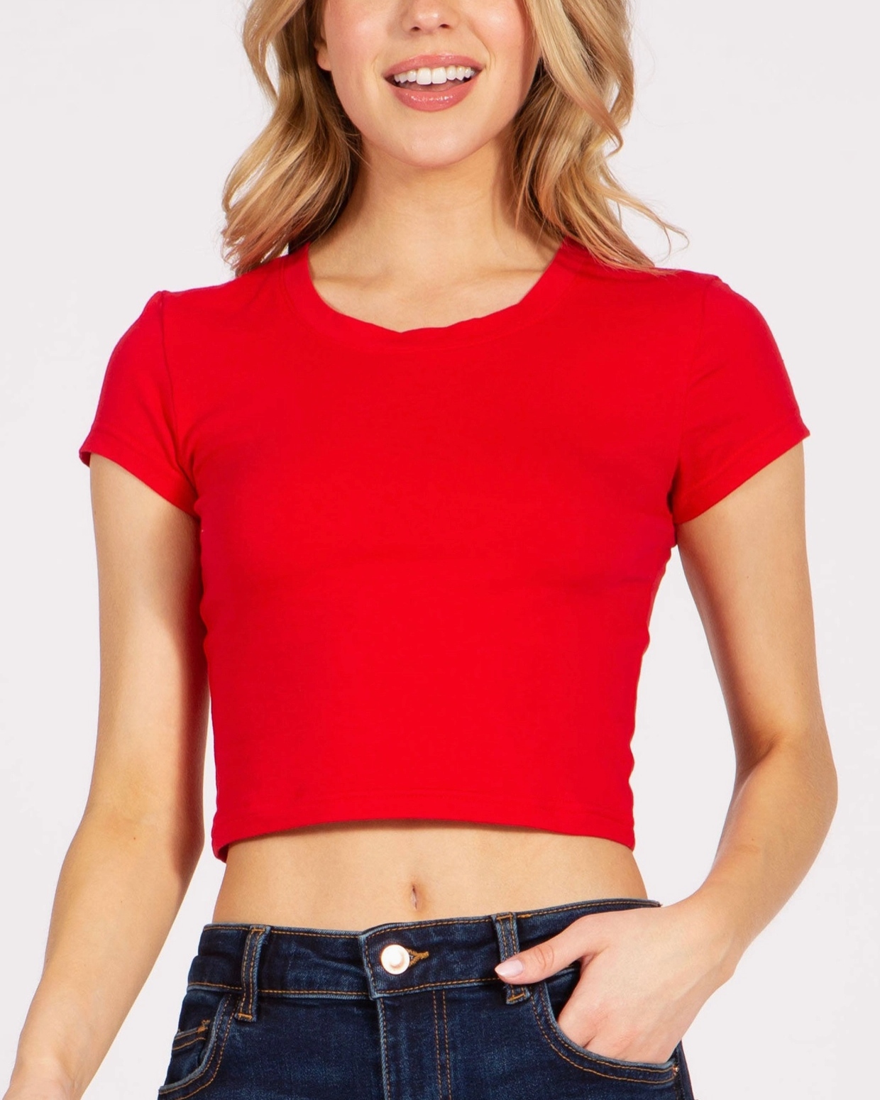 Kiara Cropped Baby Tee
