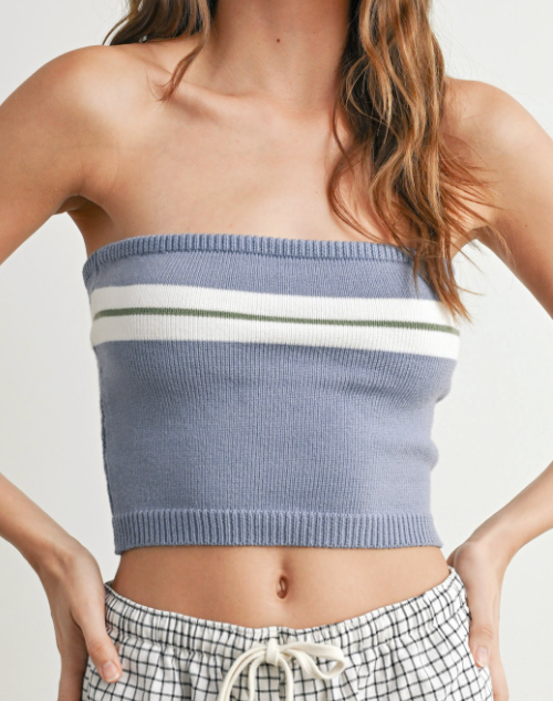 Carleen Knit Tube Top