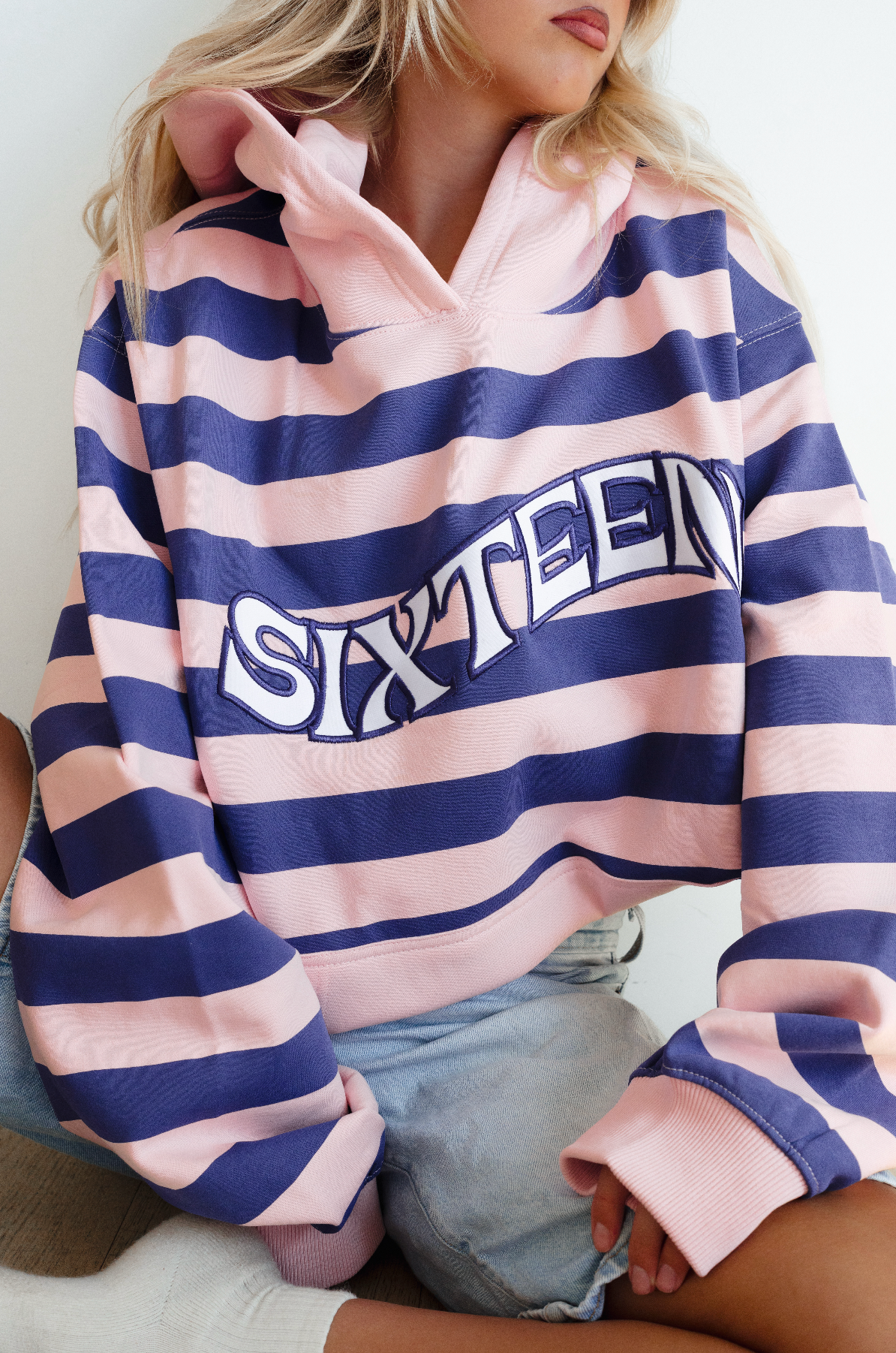 即完売  スーパースター 紫 Y2K swag Stardust Crew in Periwinkle – Sixteen