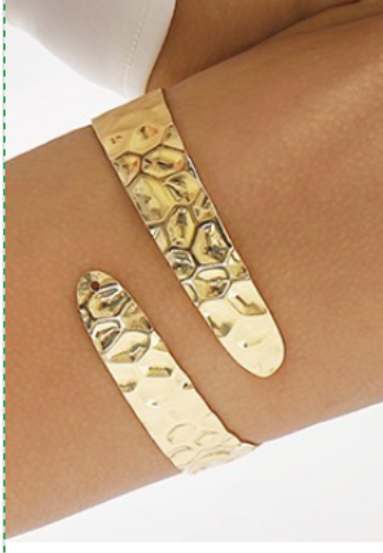 Hammered Arm Cuff