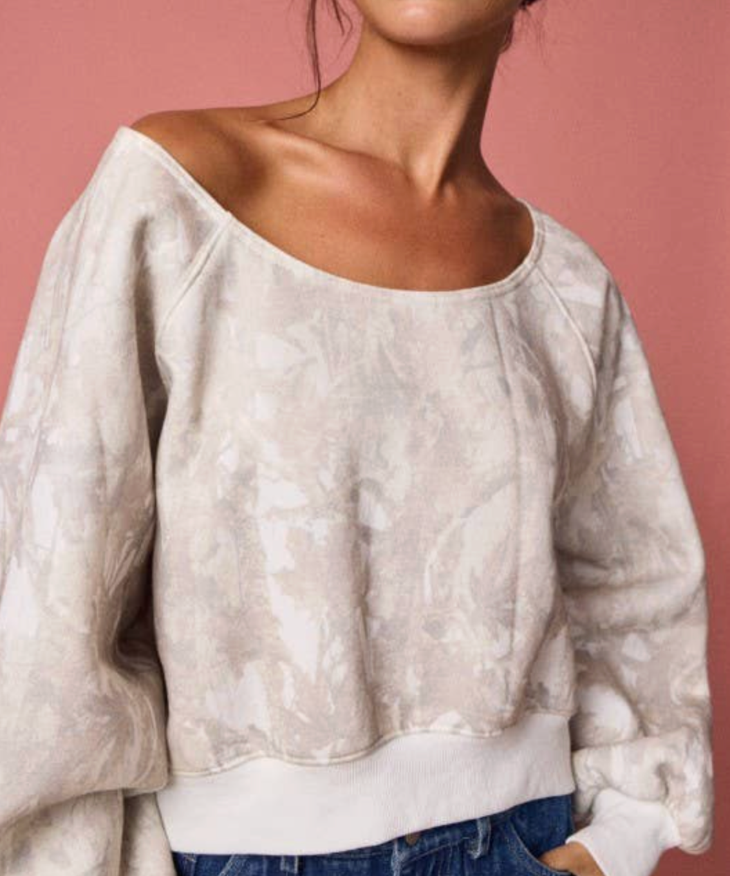 Graysen Off Shoulder Sweatshirt