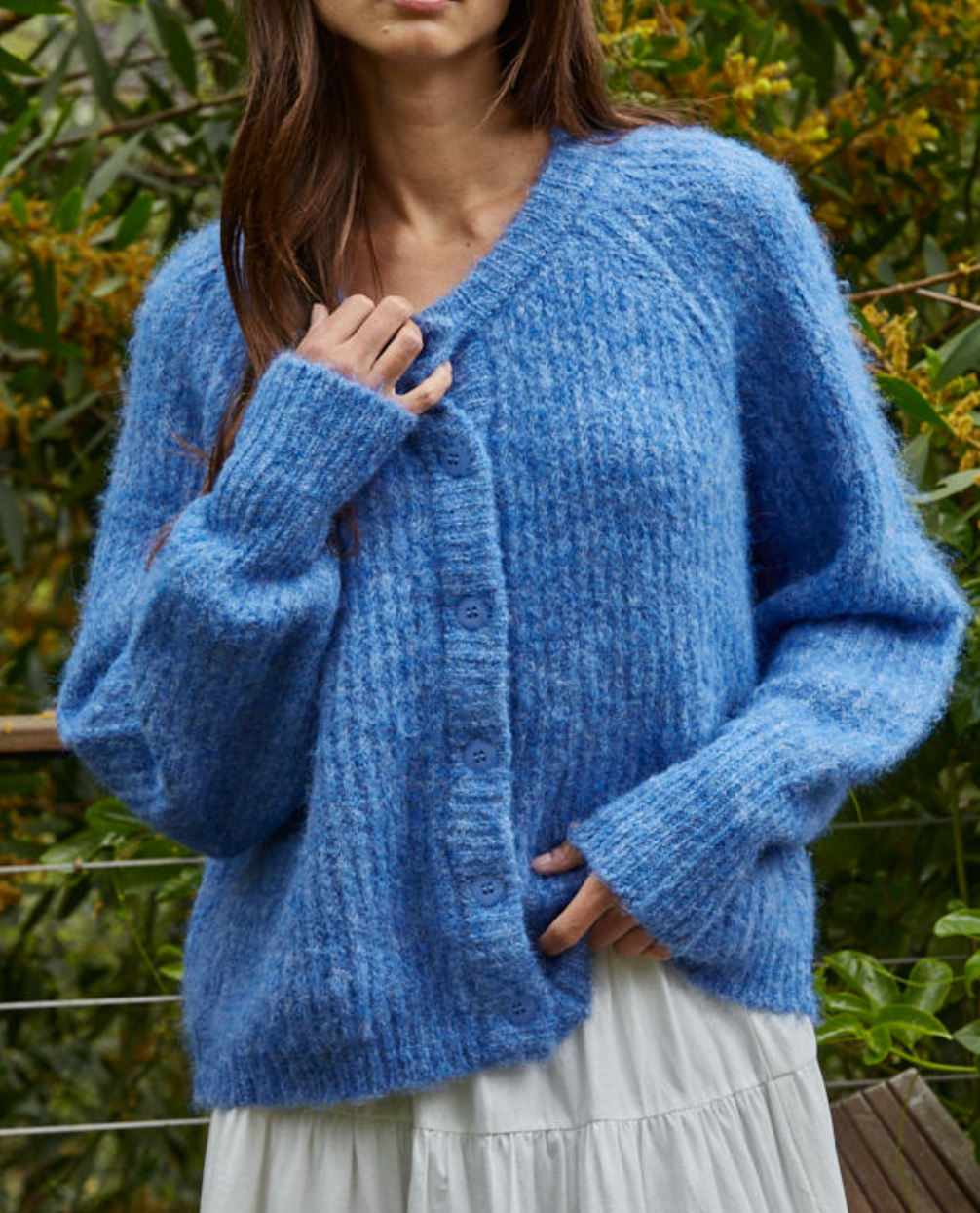 Dara Ribbed Fleece Cardigan – Sixteen