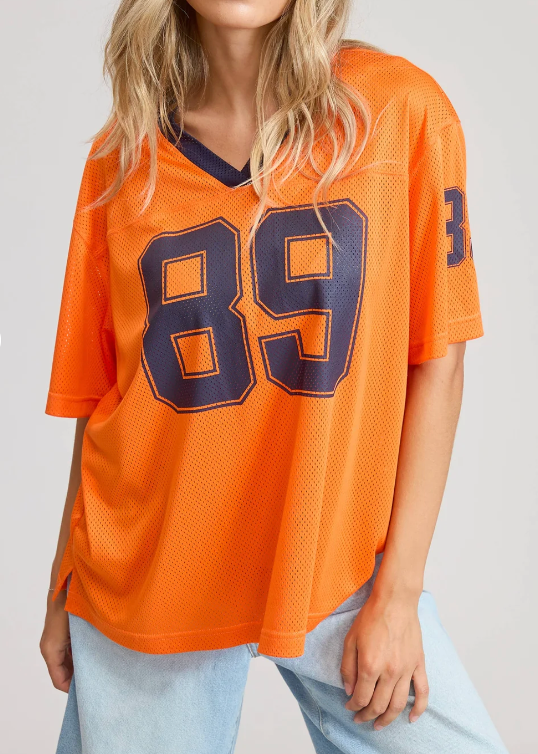 Taylor 89 Jersey Top in Orange