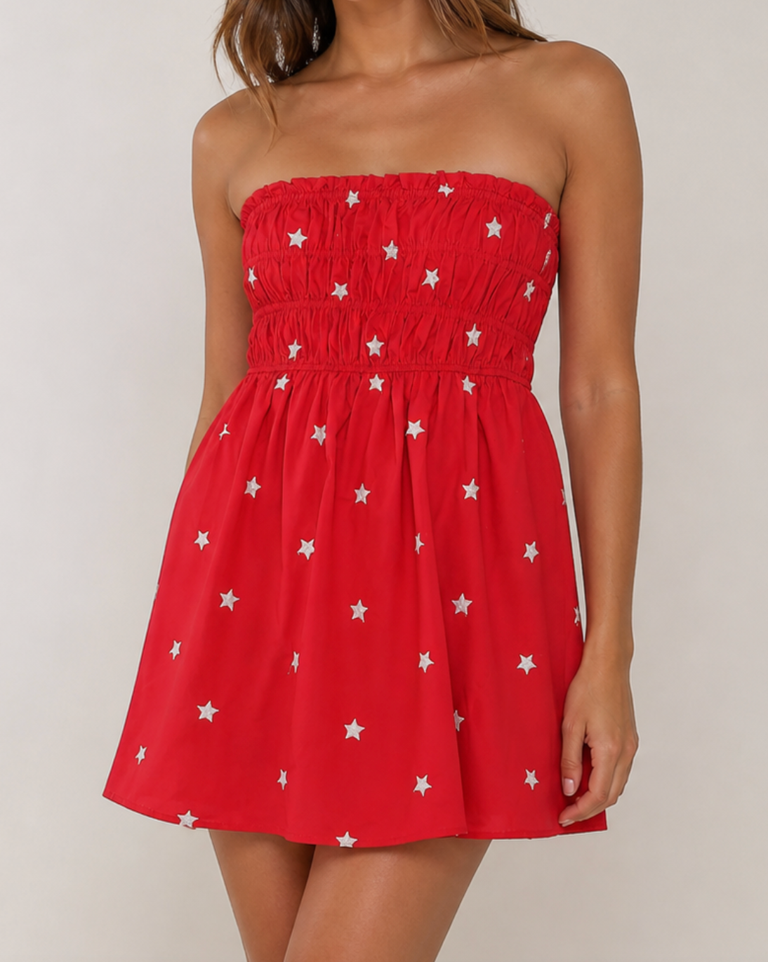 Mary Star Print Mini Dress – Sixteen