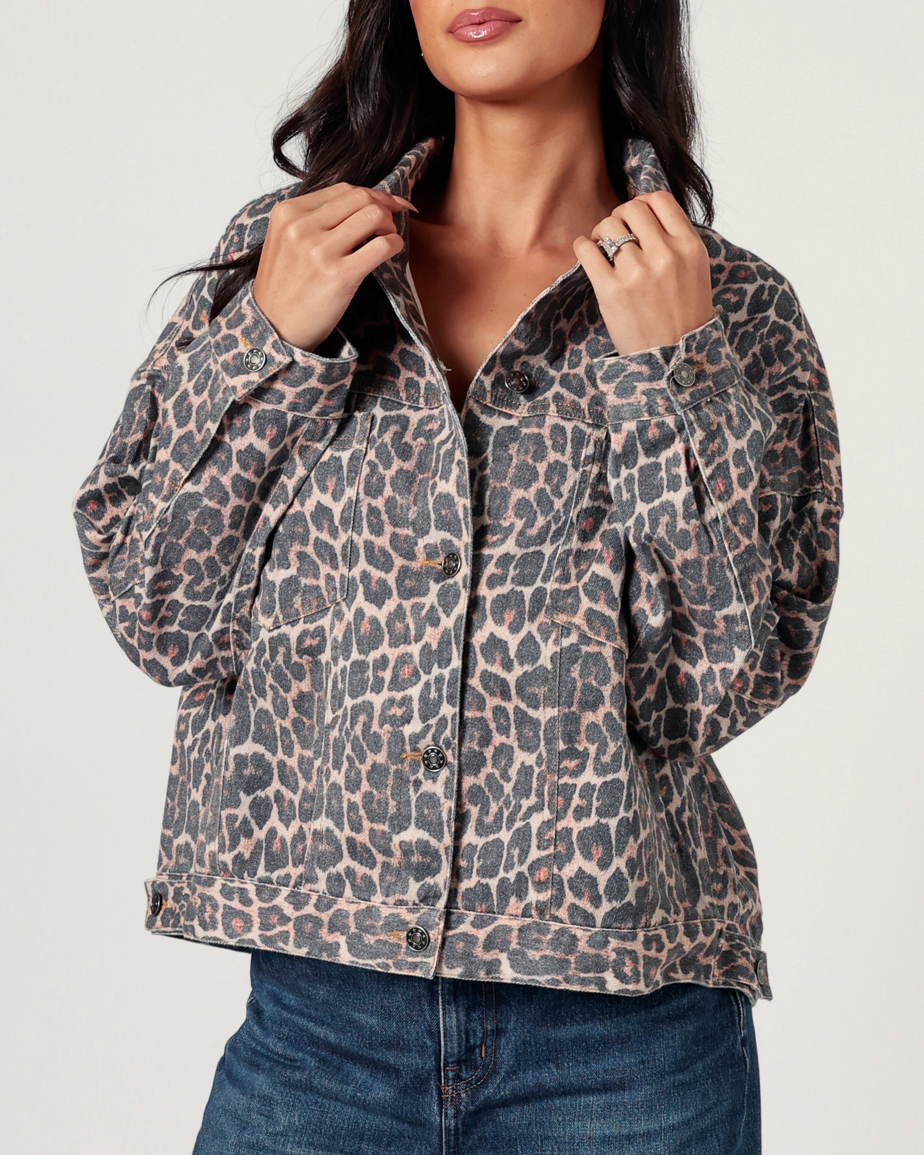 Brooklyn Leopard Work Jacket