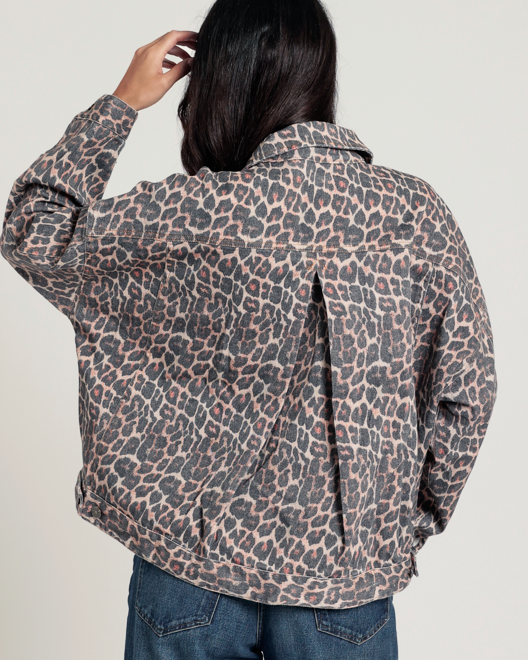 Brooklyn Leopard Work Jacket