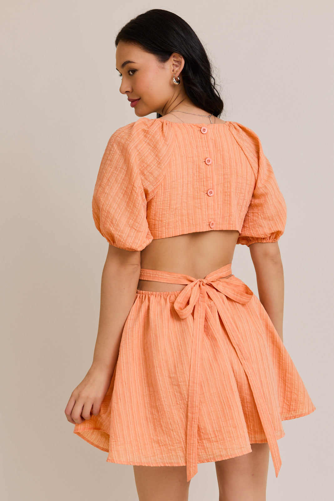 Cate Cross Front Babydoll Dress